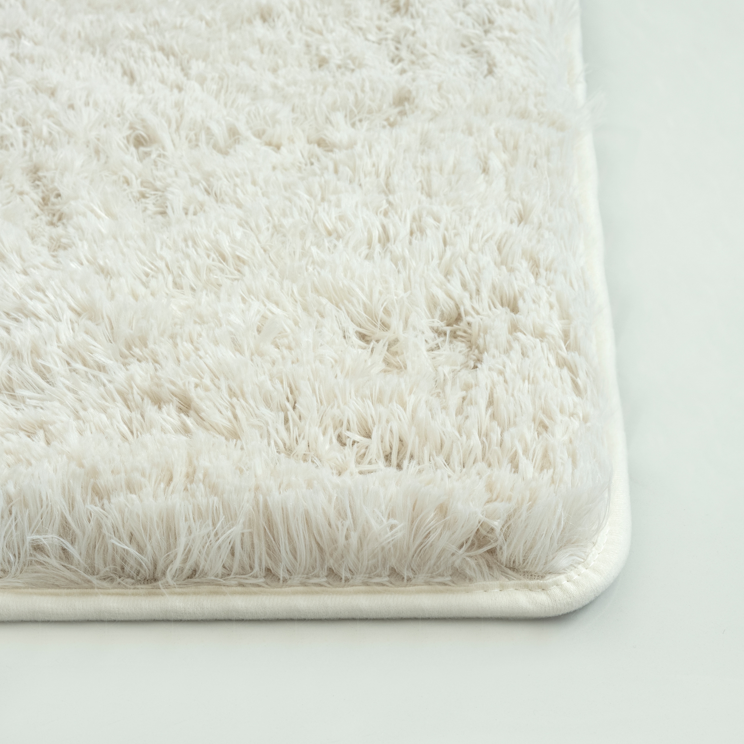 merinos Teppich »Fluffy Shaggy«, rund, 35 mm Höhe, Flauschiger Hochflor Teppich, Wohnzimmer, Anti-Rutsch Unterseite