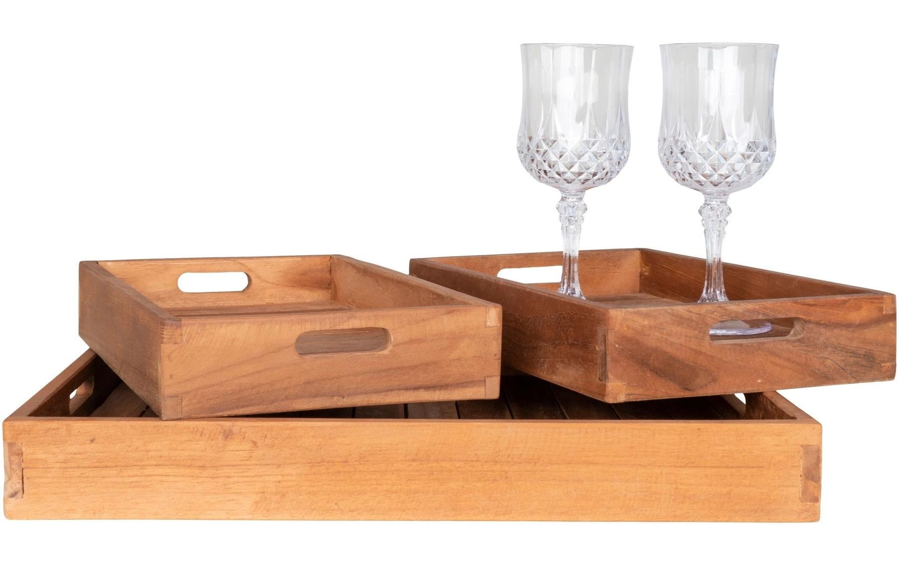 House Nordic Tablett »Faro 3-er Set«