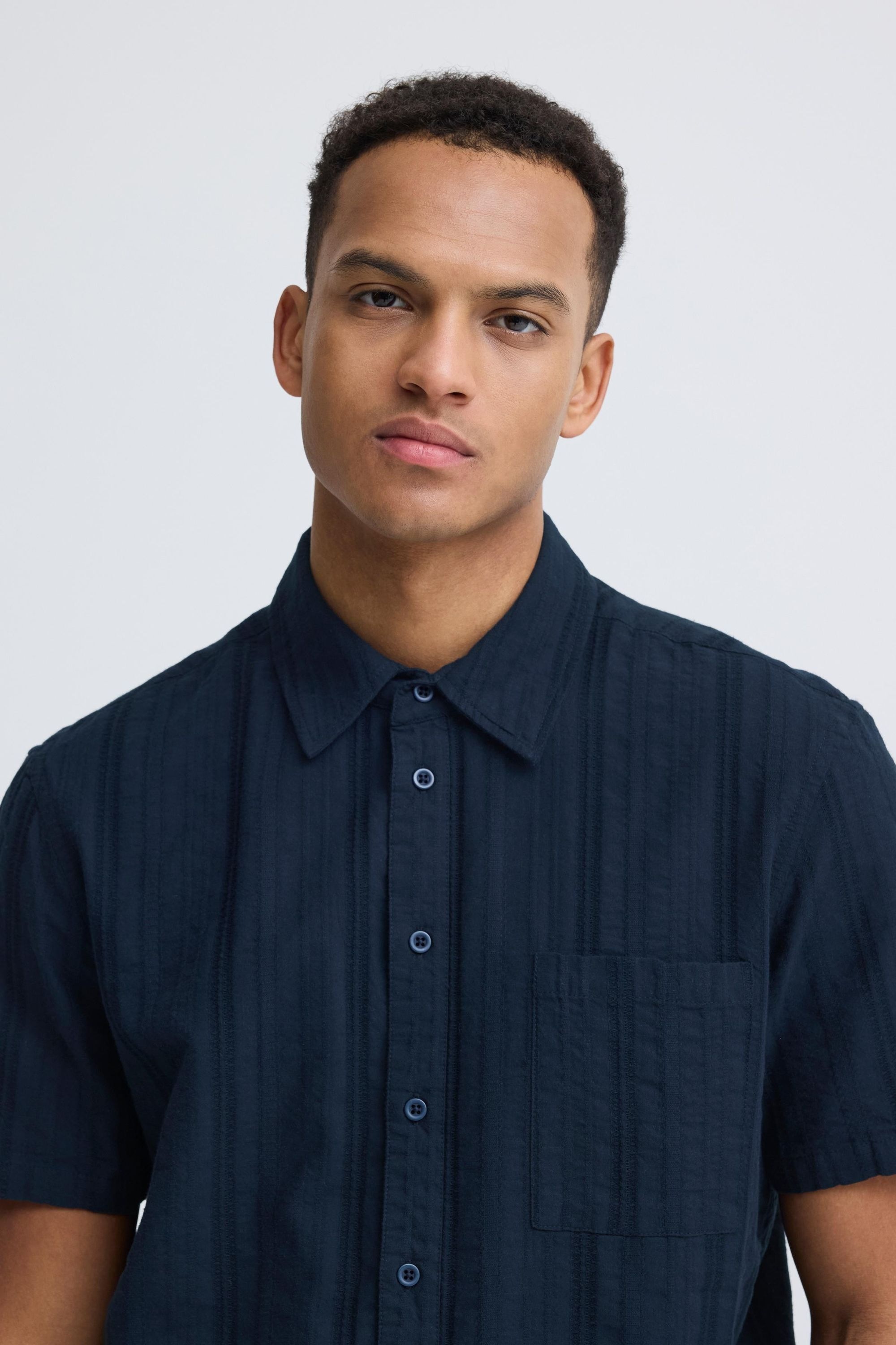 Blend Kurzarmhemd »BHDarius« Modisches gestreiftes Hemd