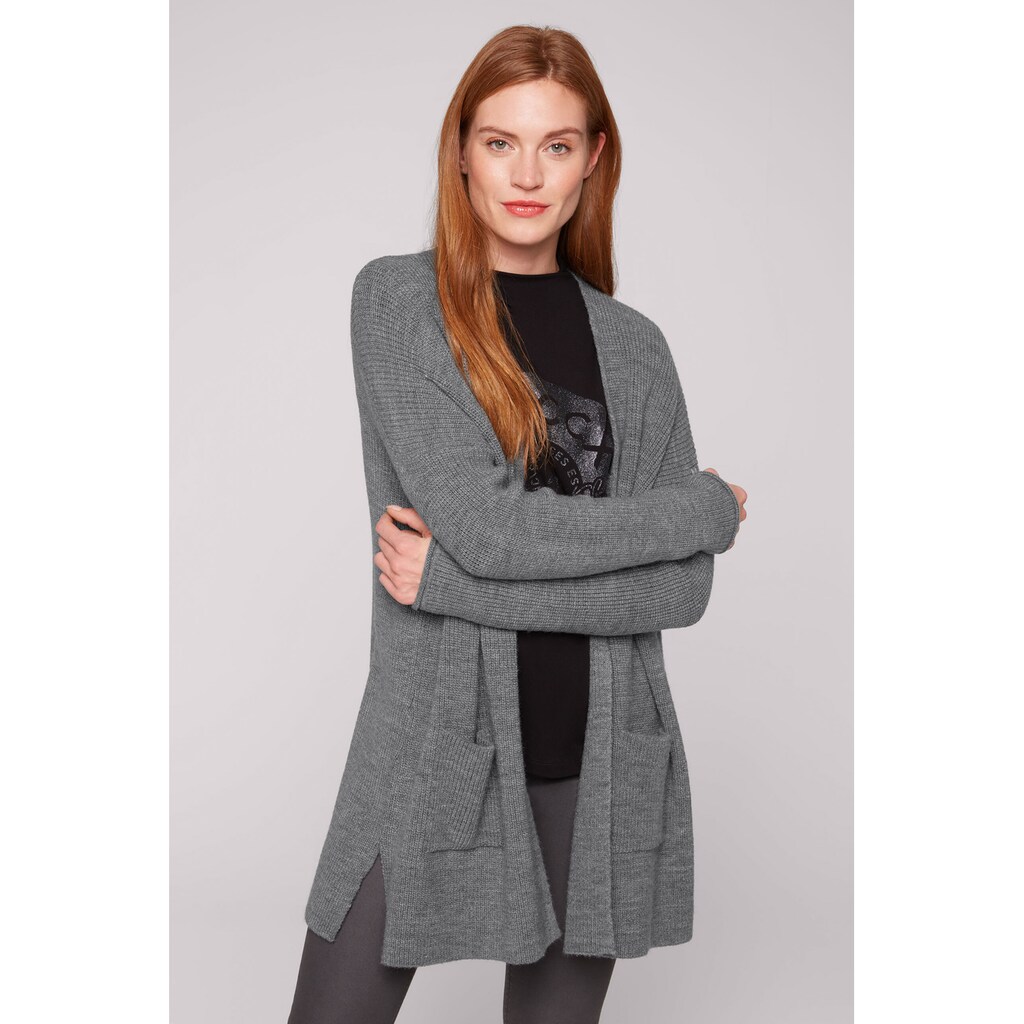 SOCCX Longstrickjacke