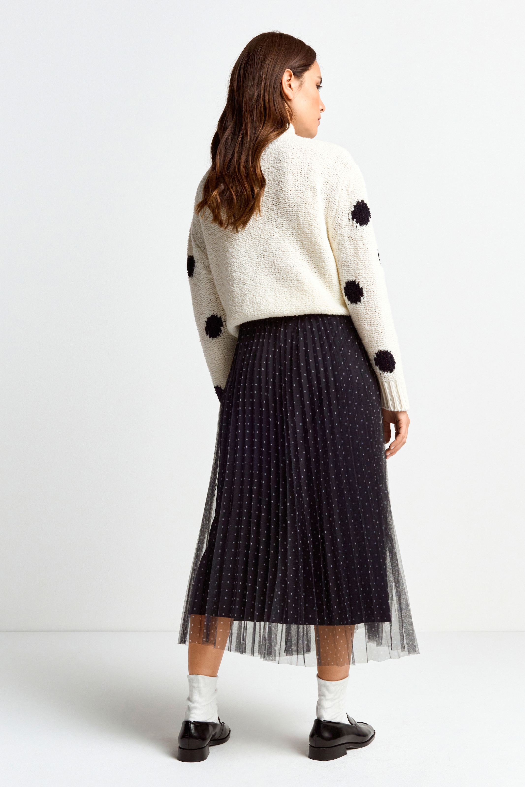 RICHROYAL Tüllrock im Lagen-Look