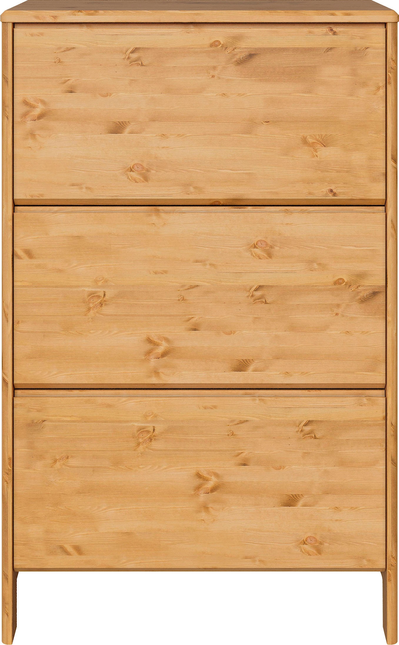 OTTO home Schuhschrank "Luven" FSC zertifiziertes Massivholz, mit 3 Klappen