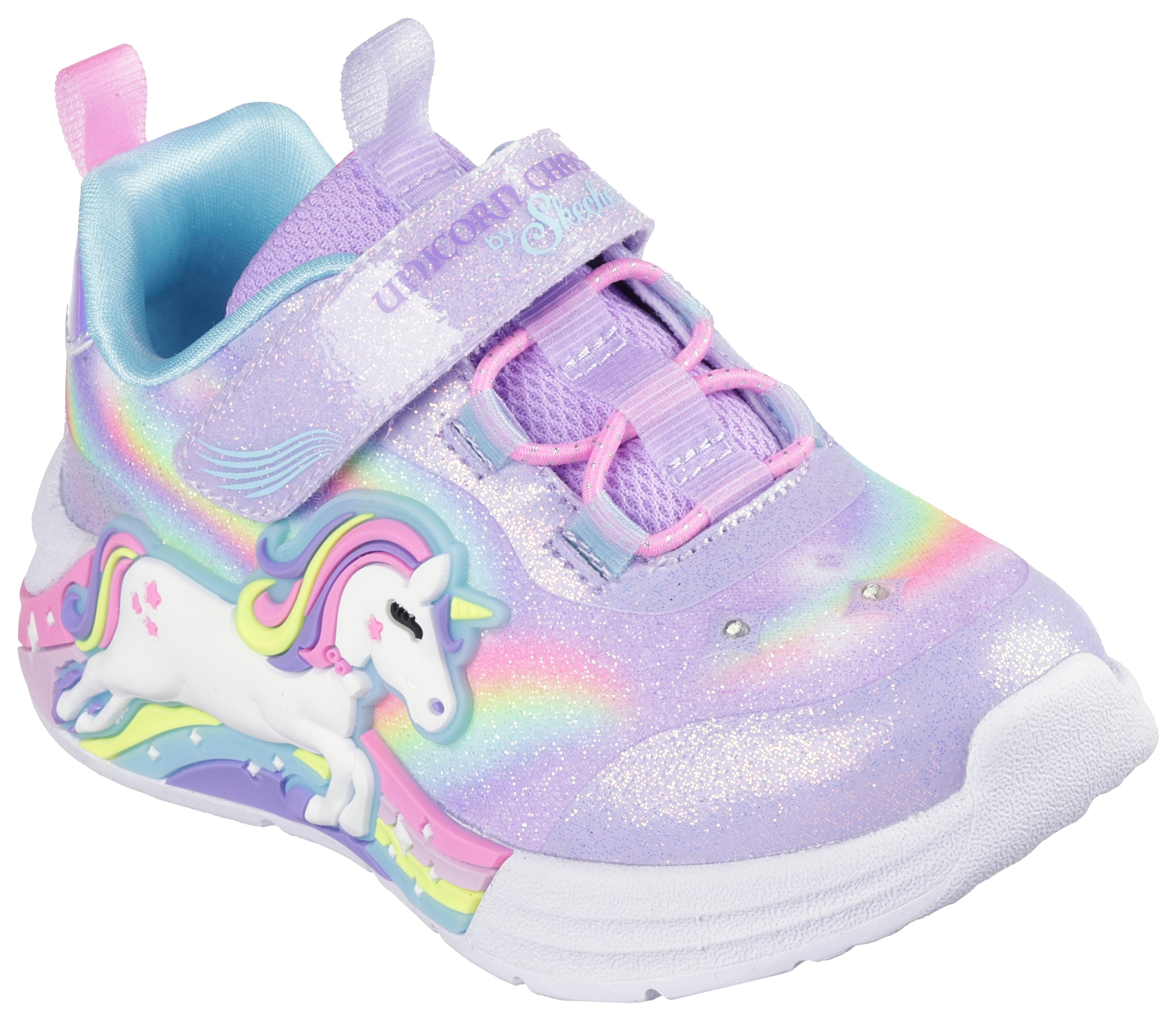Skechers Sneaker "UNICORN CHASER" Klettschuh mit blinkendem Einhorn, Größen günstig online kaufen