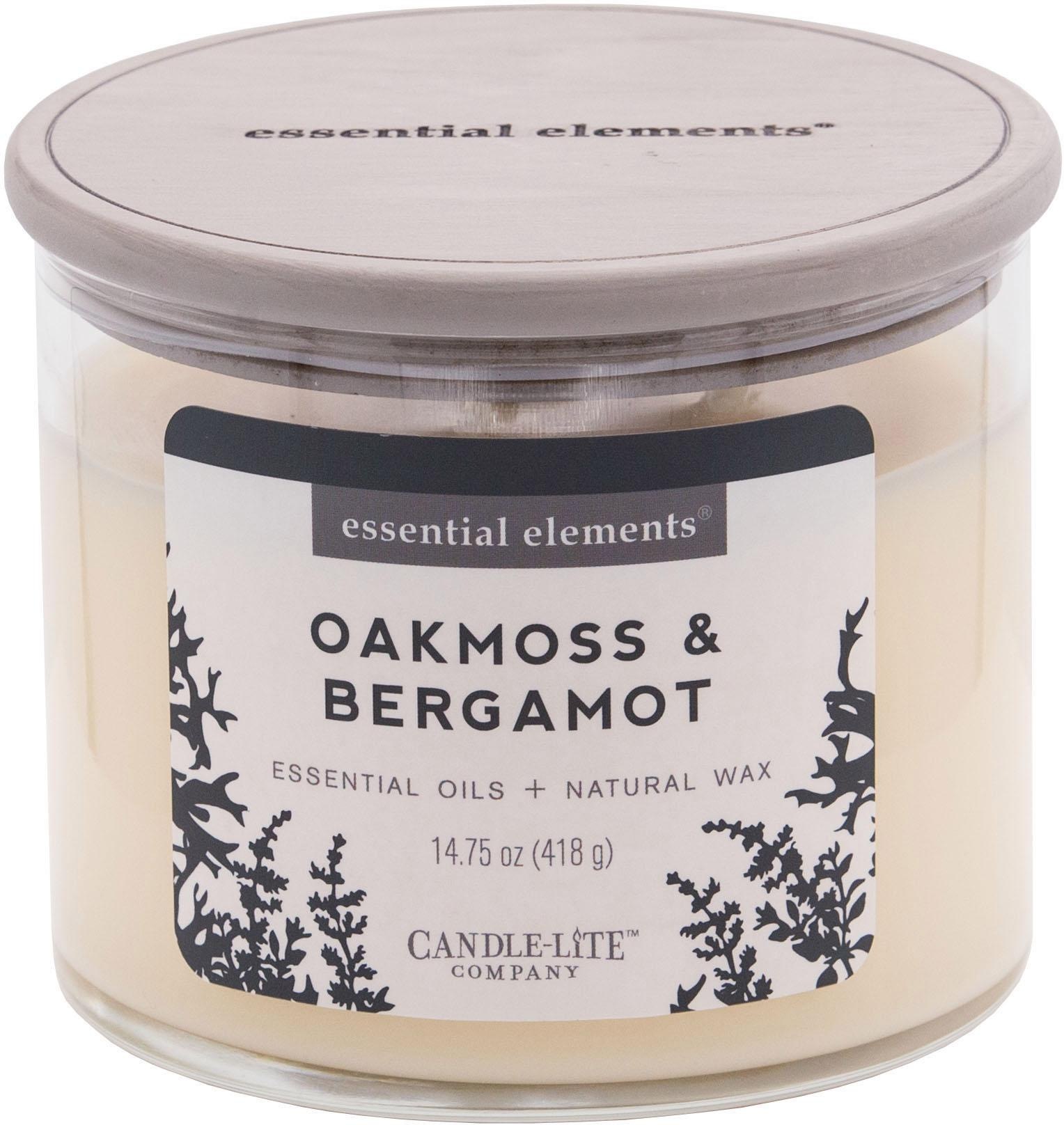 Candle-lite™ Duftkerze »Essential Elements - Oakmoss & Bergamot«