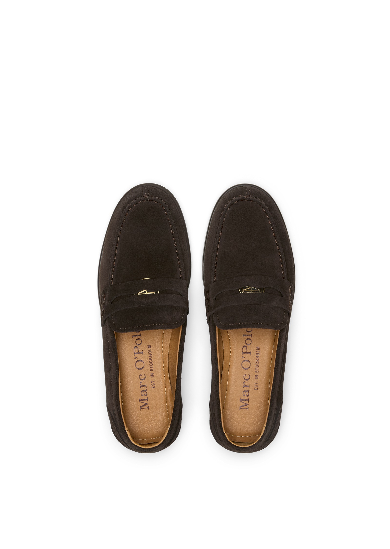Marc O'Polo Loafer »aus geöltem Veloursleder«