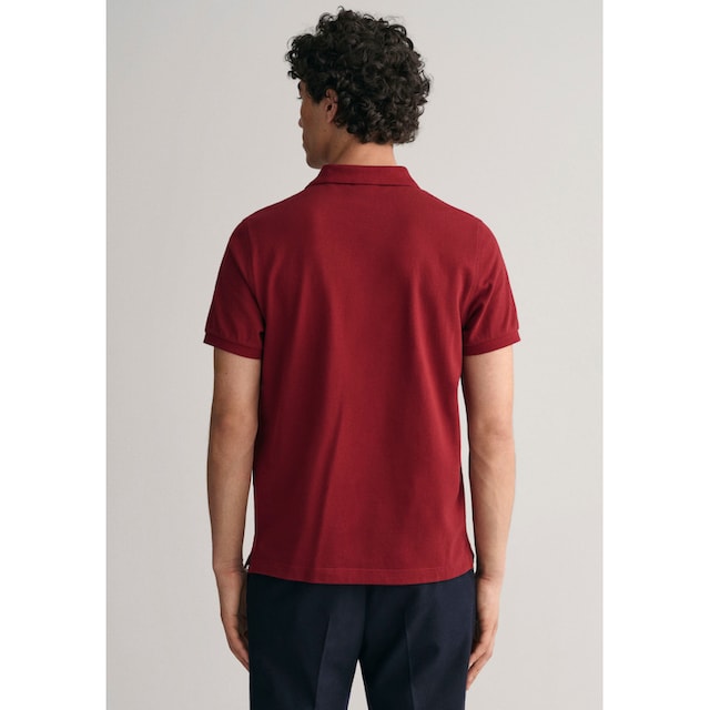 Gant Poloshirt »REG SHIELD SS PIQUE POLO«, mit Logostickerei auf der Brust  ▷ bestellen | BAUR