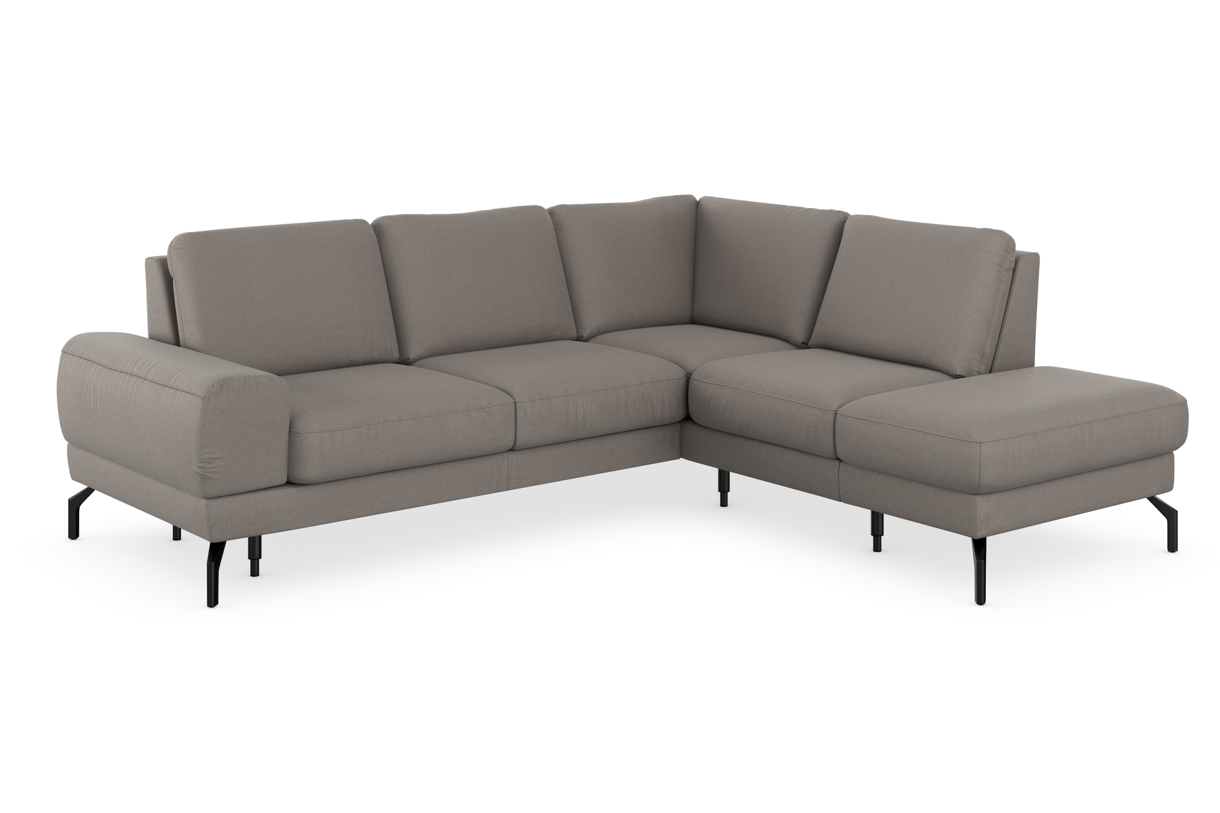 sit&more Ecksofa »Cinturo L-Form«, inklusive Sitztiefenverstellung und Federkern, Sitzhöhe 48 cm
