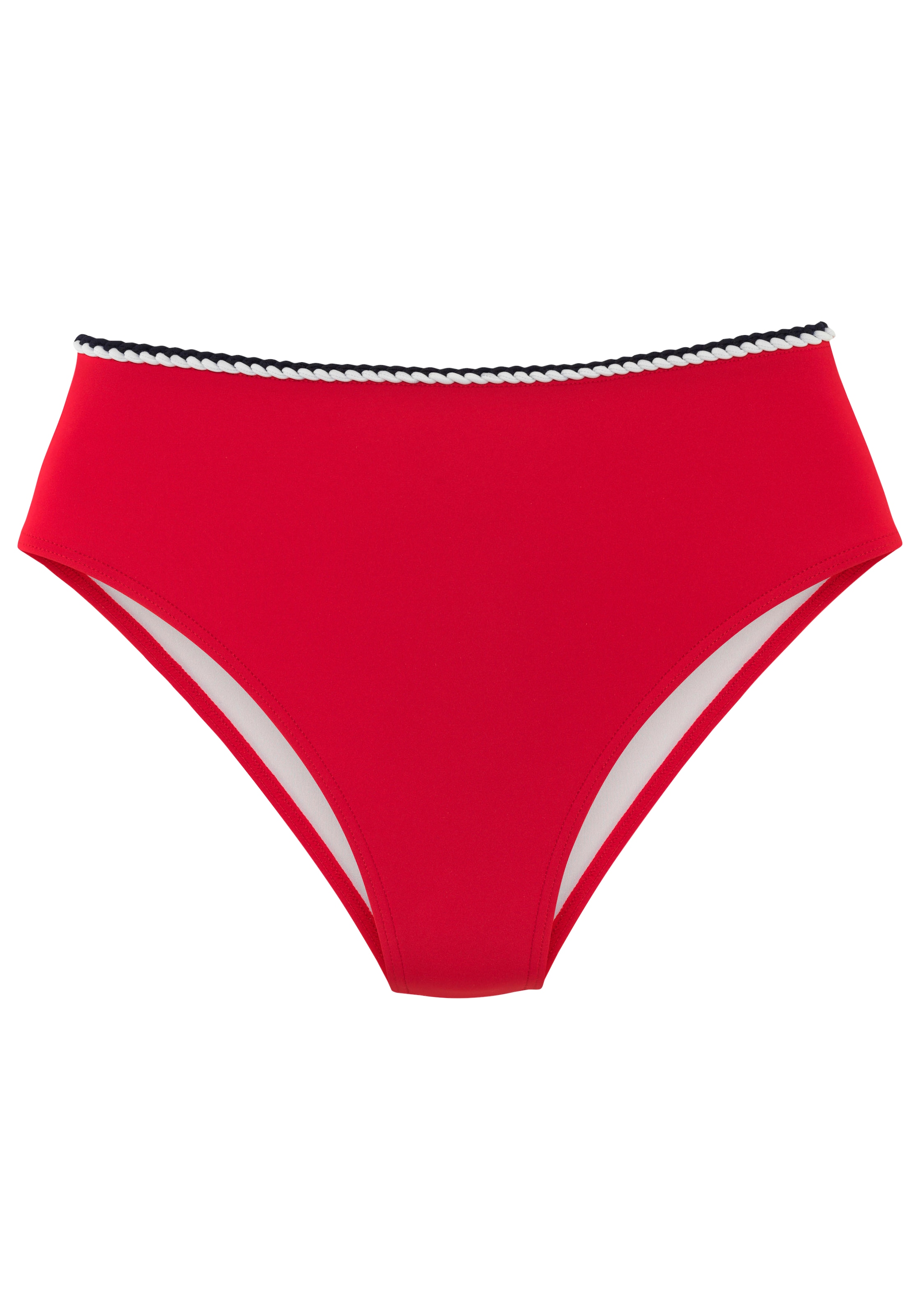 s.Oliver Bikini-Hose »Junis«, mit geflochtenen Details
