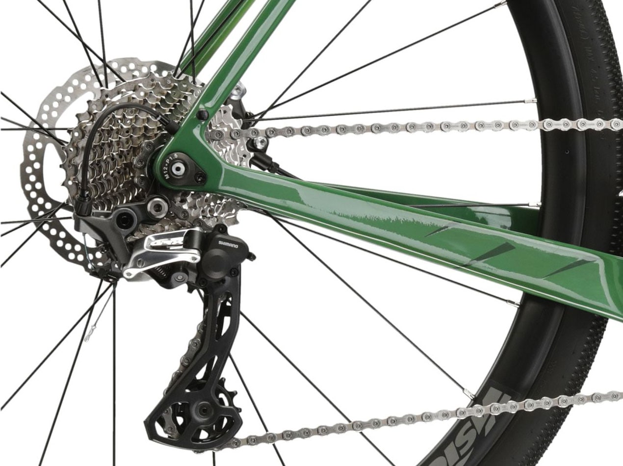 Kross Gravelbike »KROSS Gravelbike Esker 8.0 28" grün«, 22 Gang, Shimano, GRX RX810 Schaltwerk, Kettenschaltung