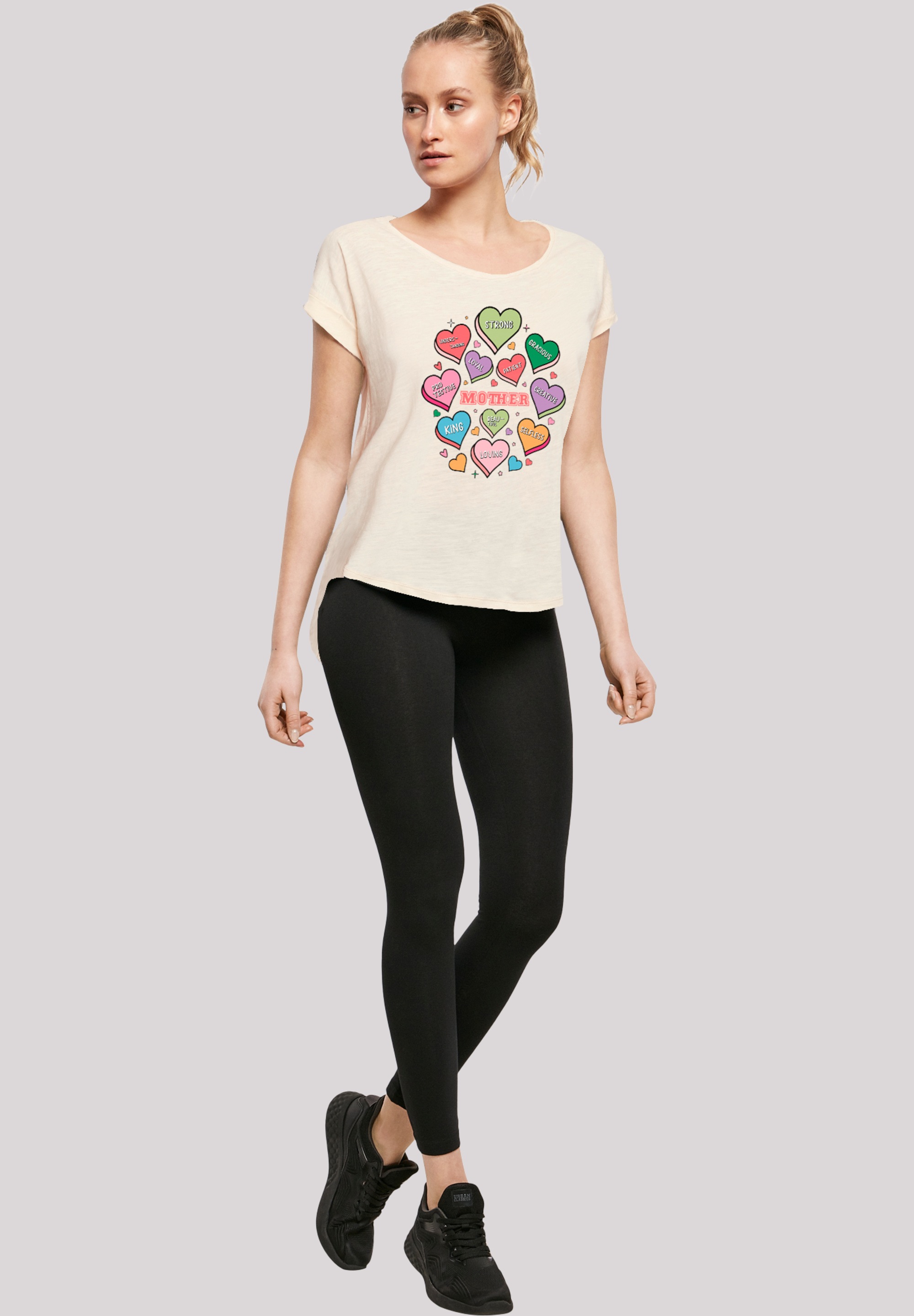 F4NT4STIC T-Shirt »Muttertag Mama Herzen«, Premium Qualität
