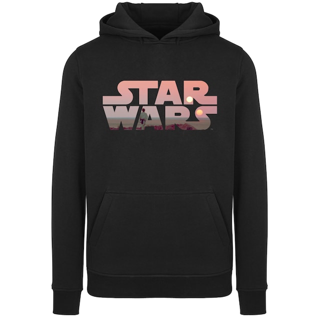 F4NT4STIC Kapuzenpullover »Star Wars Tatooine Logo«, Print ▷ kaufen | BAUR