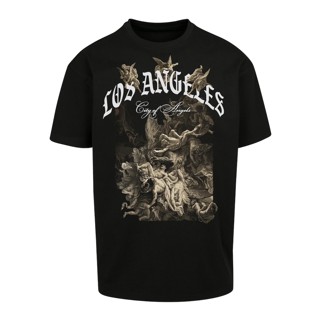 Upscale by Mister Tee Kurzarmshirt »Upscale by Mister Tee Herren City of Angels Oversize Tee«, (1 tlg.)