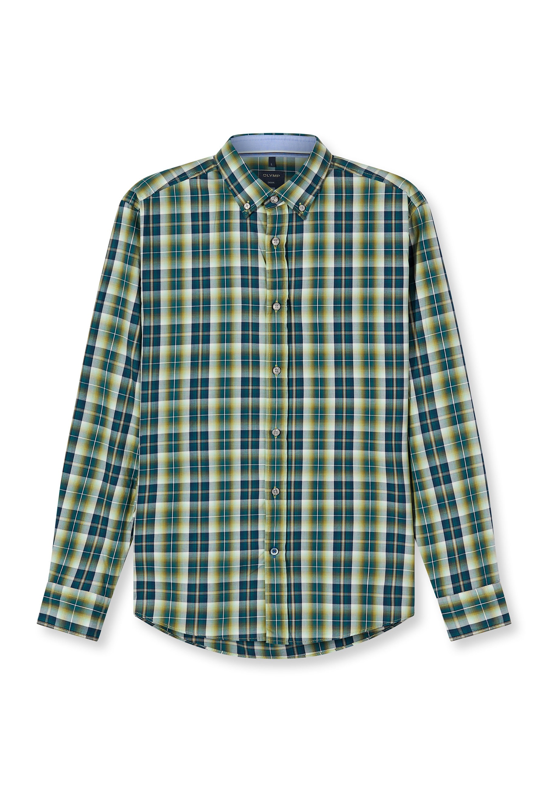 OLYMP Langarmhemd "OLYMP Casual, regular fit, Freizeithemd, Button-down" günstig online kaufen