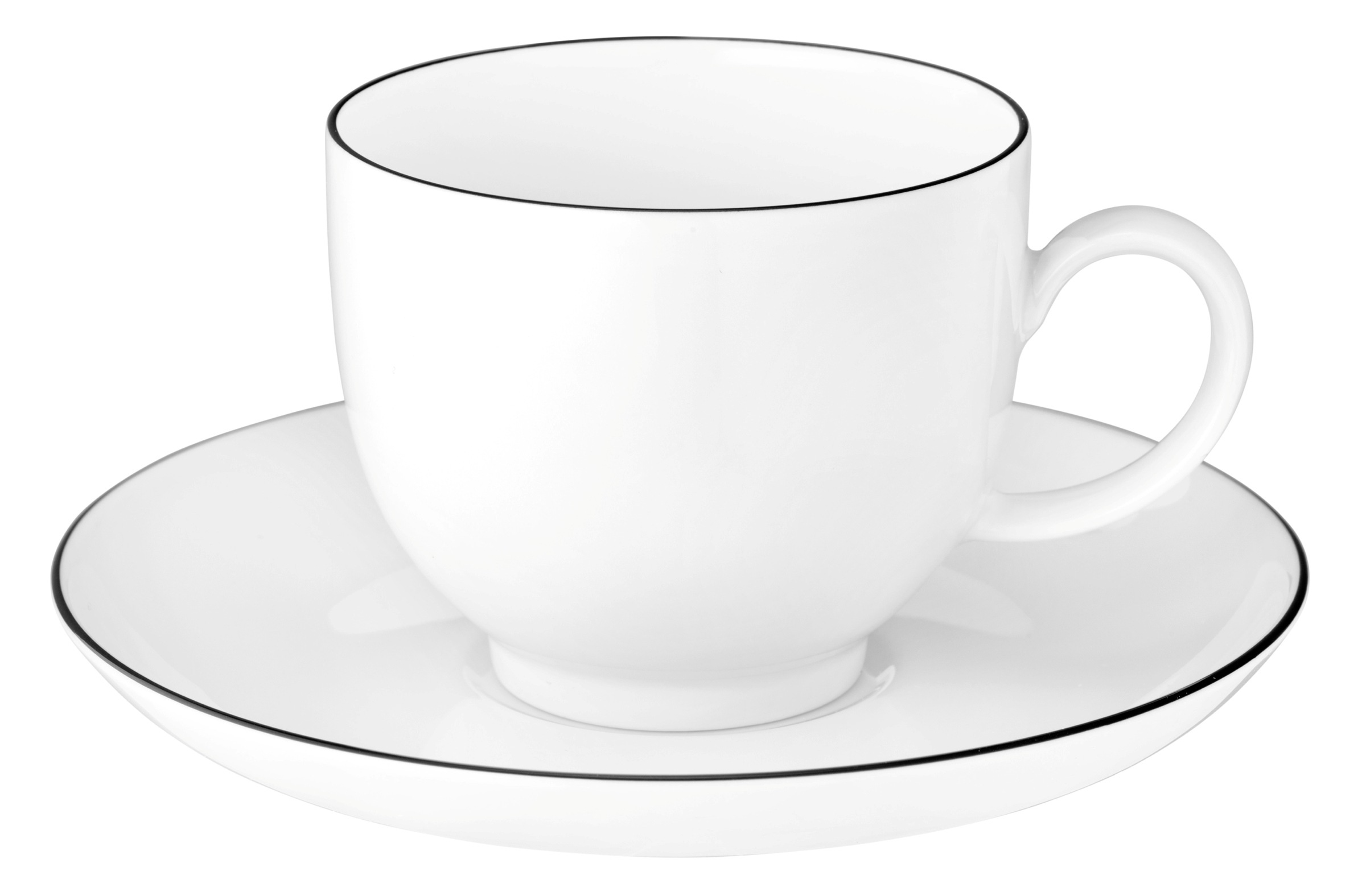 Seltmann Weiden Espressotasse "Lido Black Line" Espressoobertasse 0,09 l günstig online kaufen