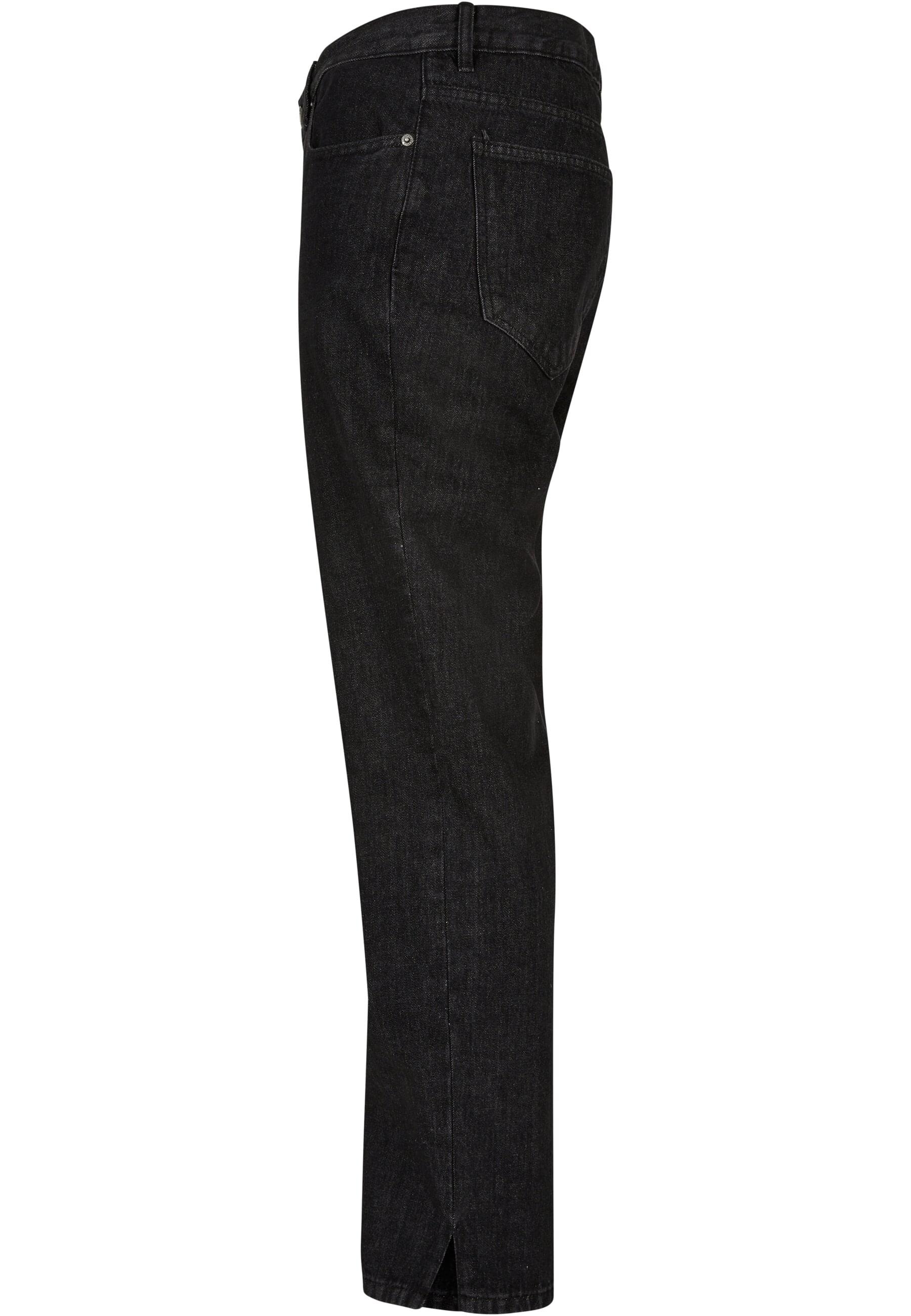 URBAN CLASSICS Bequeme Jeans »Urban Classics Herren Straight Slit Jeans«, (1 tlg.)