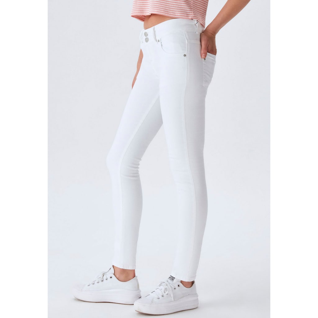 LTB Slim-fit-Jeans »Molly«, mit doppelter Knopfleiste & Stretch