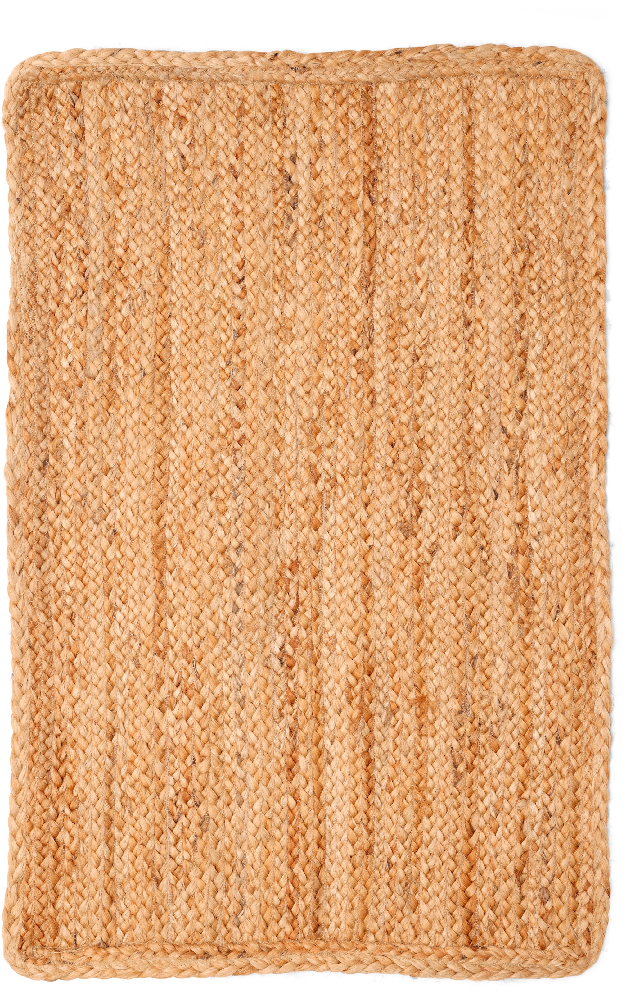 Myflair Möbel & Accessoires Teppich »Lola«, rechteckig, 10 mm Höhe, Juteteppich, Wendeteppich, handgeflochten, 100% Naturfaser, Boho-Style