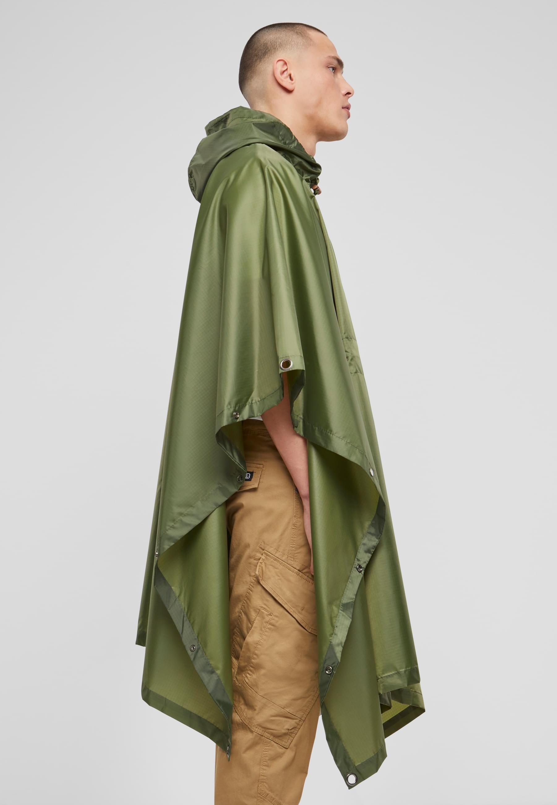 Brandit Allwetterjacke »Brandit Herren Ripstop Poncho«, (1 St.), ohne Kapuze