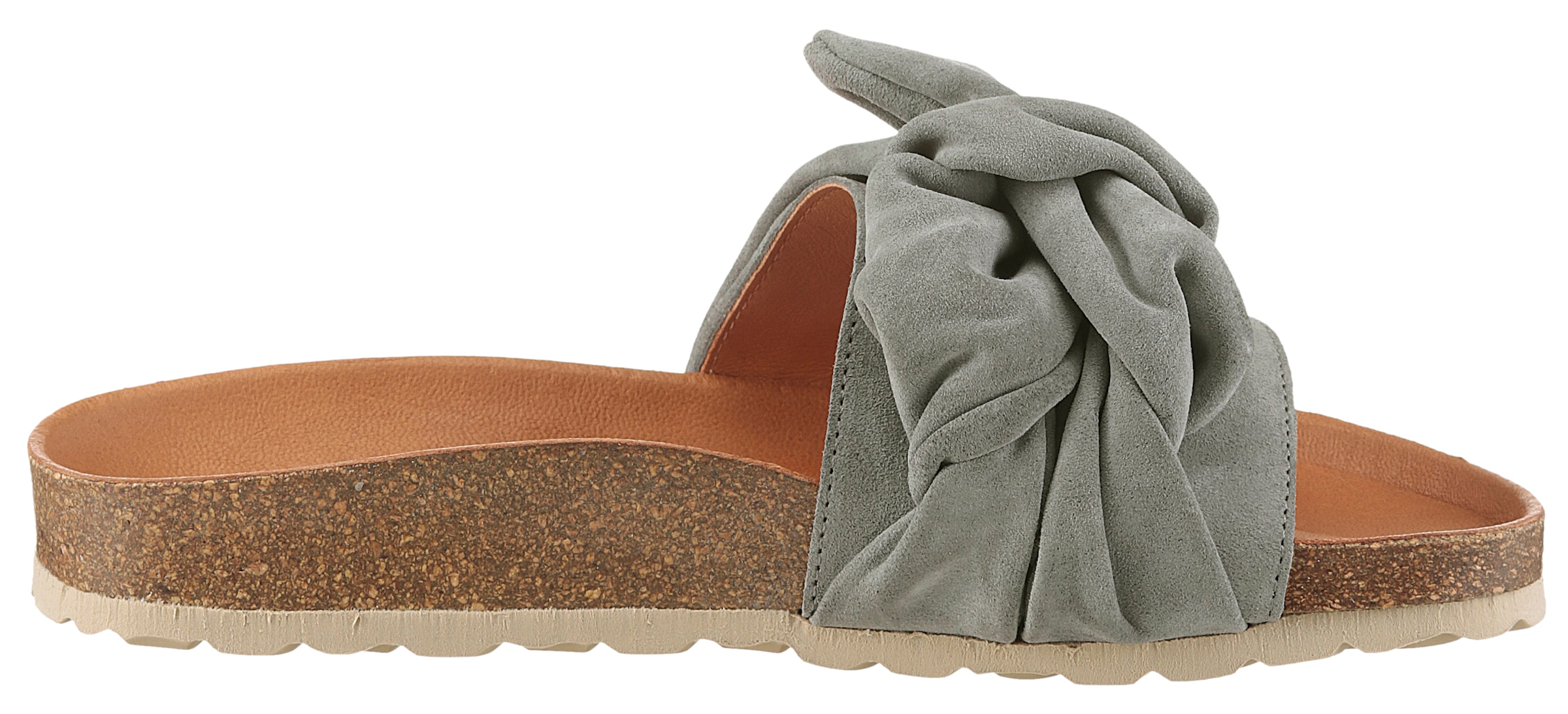 VERBENAS Pantolette »Roxy Roda«, Sommerschuh, Schlappen, Strandschuh zum Schlupfen