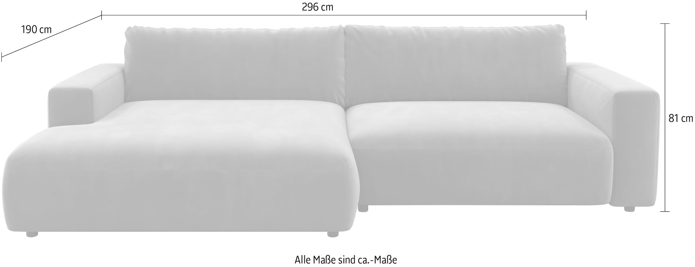 Musterring Ecksofa »LUCIA L-Form«