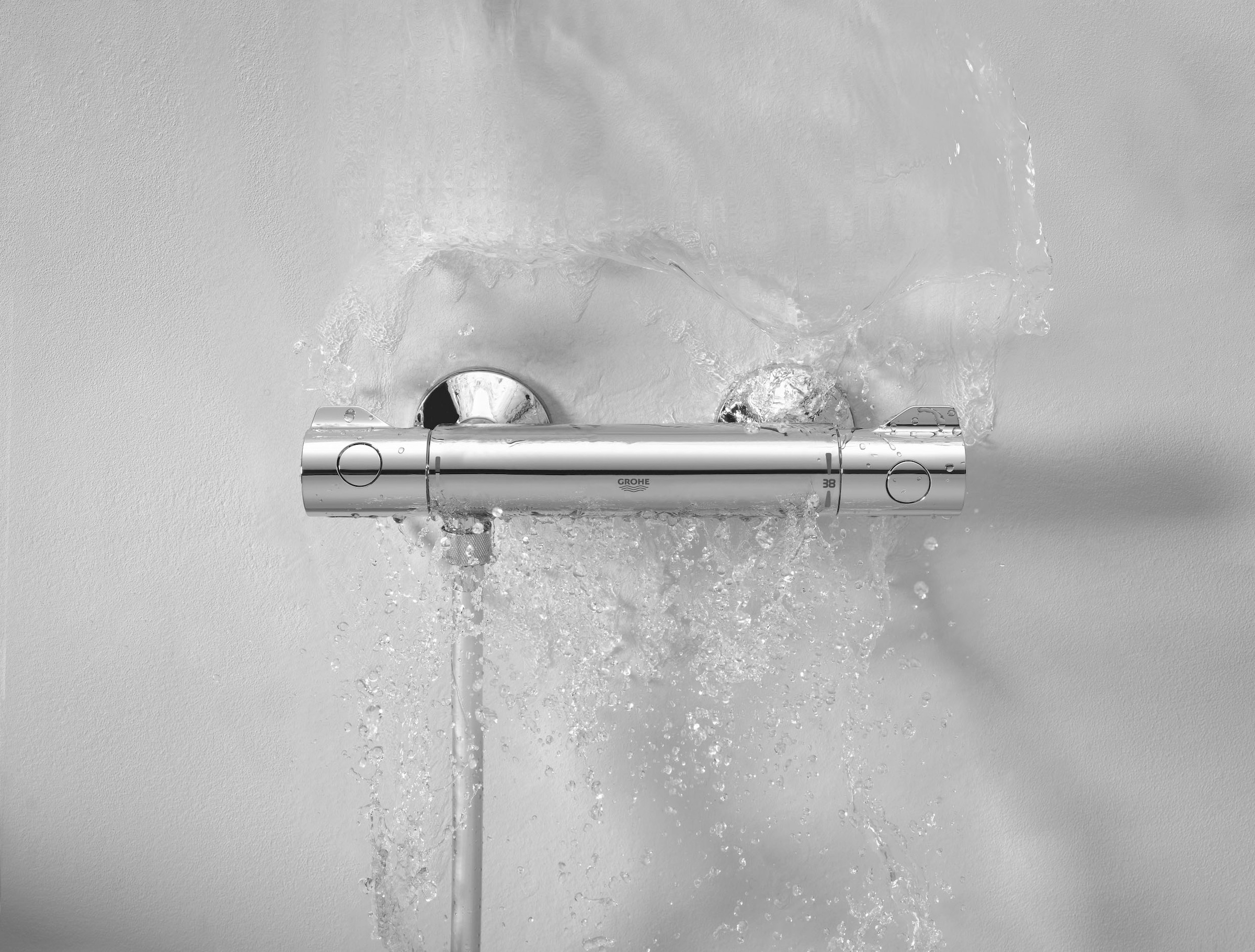 Grohe Brausethermostat »Grohtherm 801«, mit Wassersparfunktion