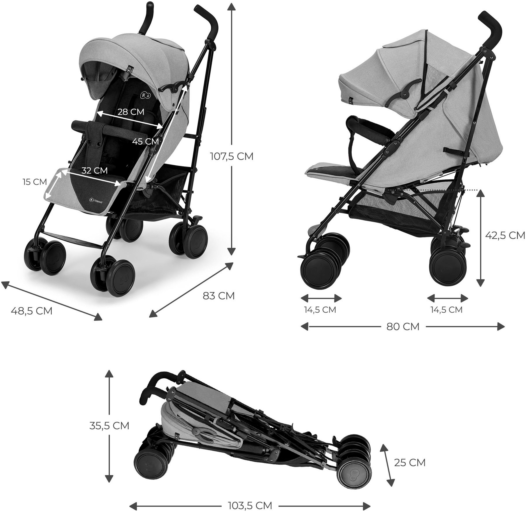 Kinderkraft Kinder-Buggy »SIESTA«