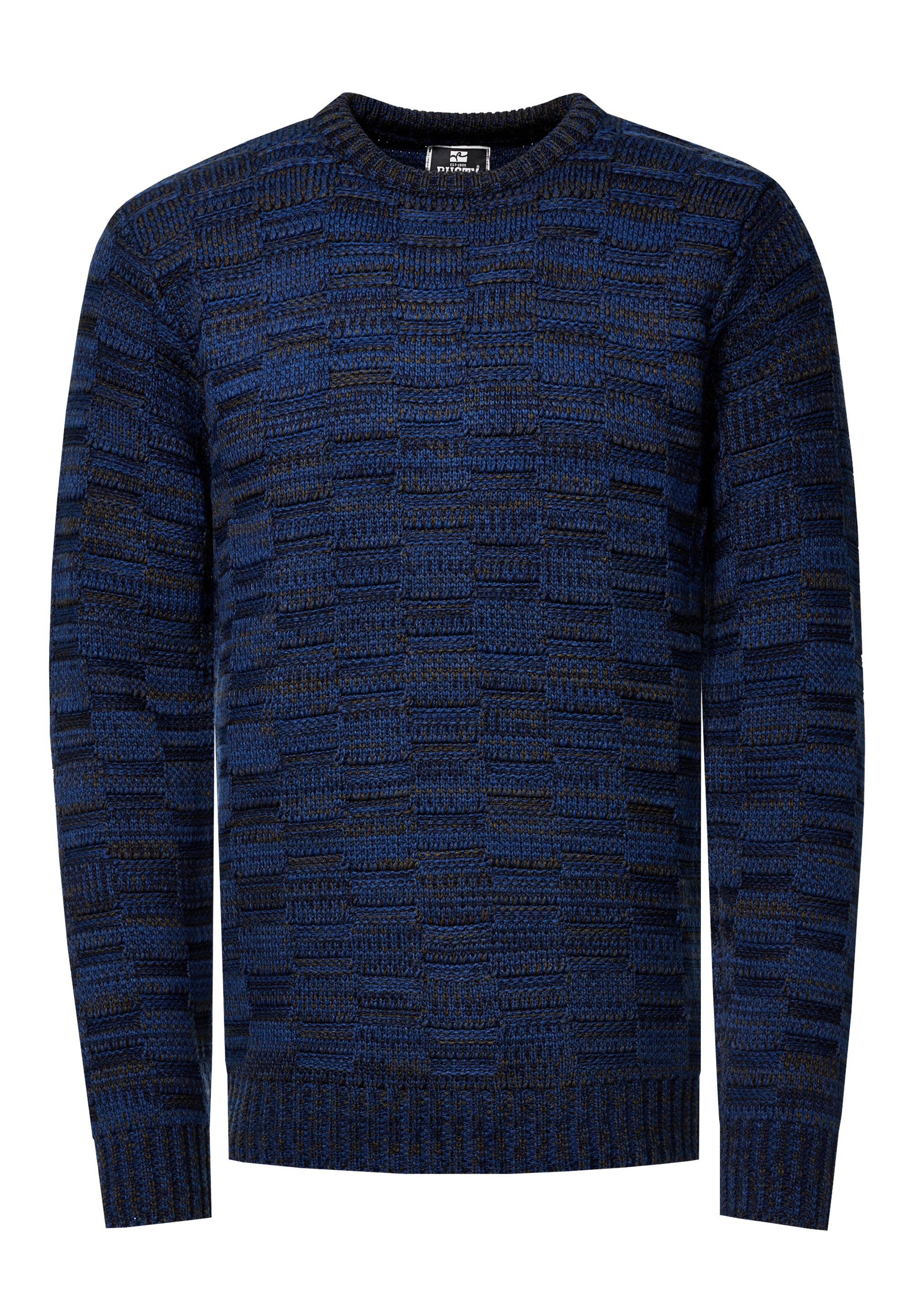 Rusty Neal Strickpullover, mit dezenter Musterung und Strick-Design