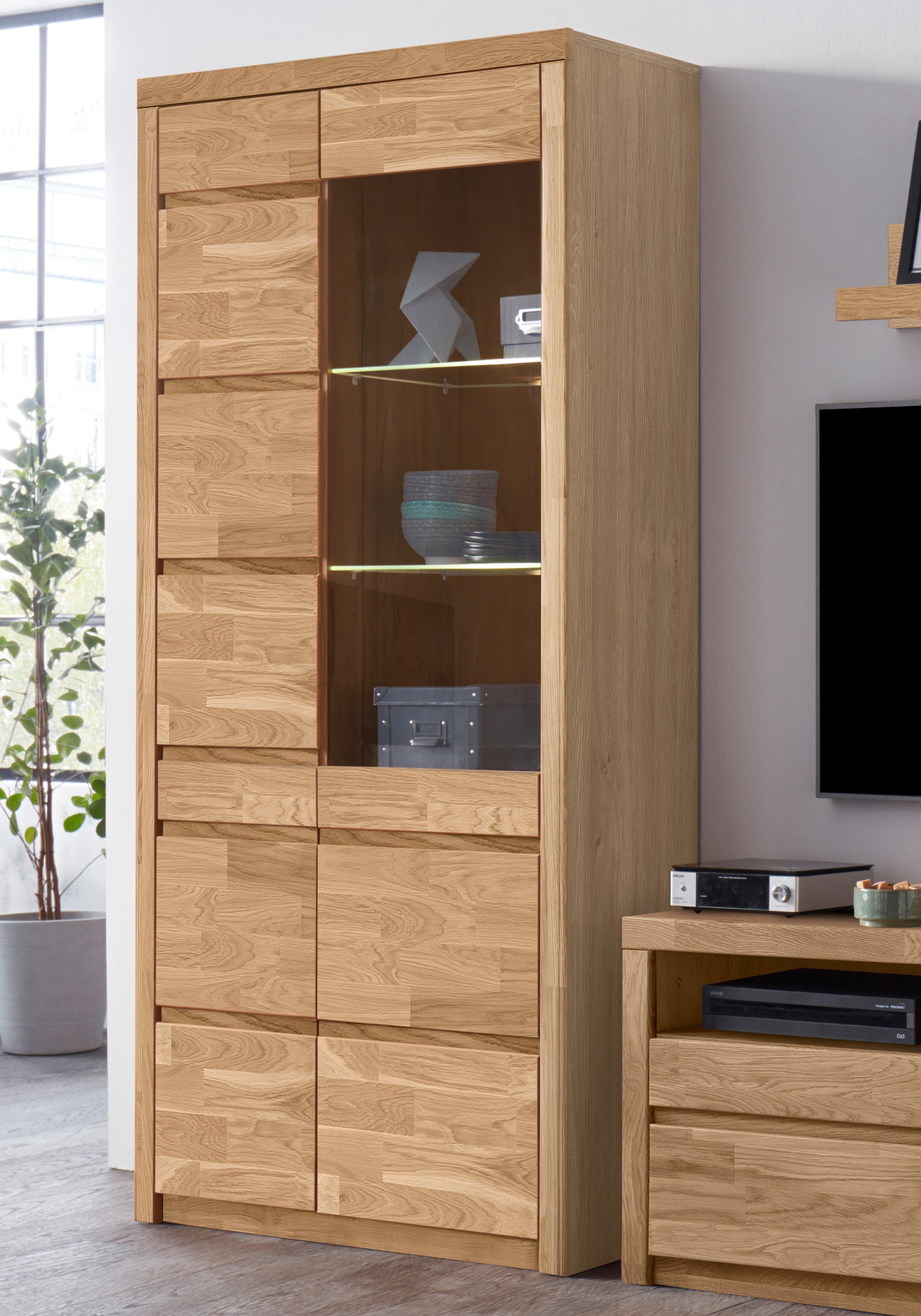 Thumbnail - OTTO home Vitrine "Silkeborg" Höhe 190 cm