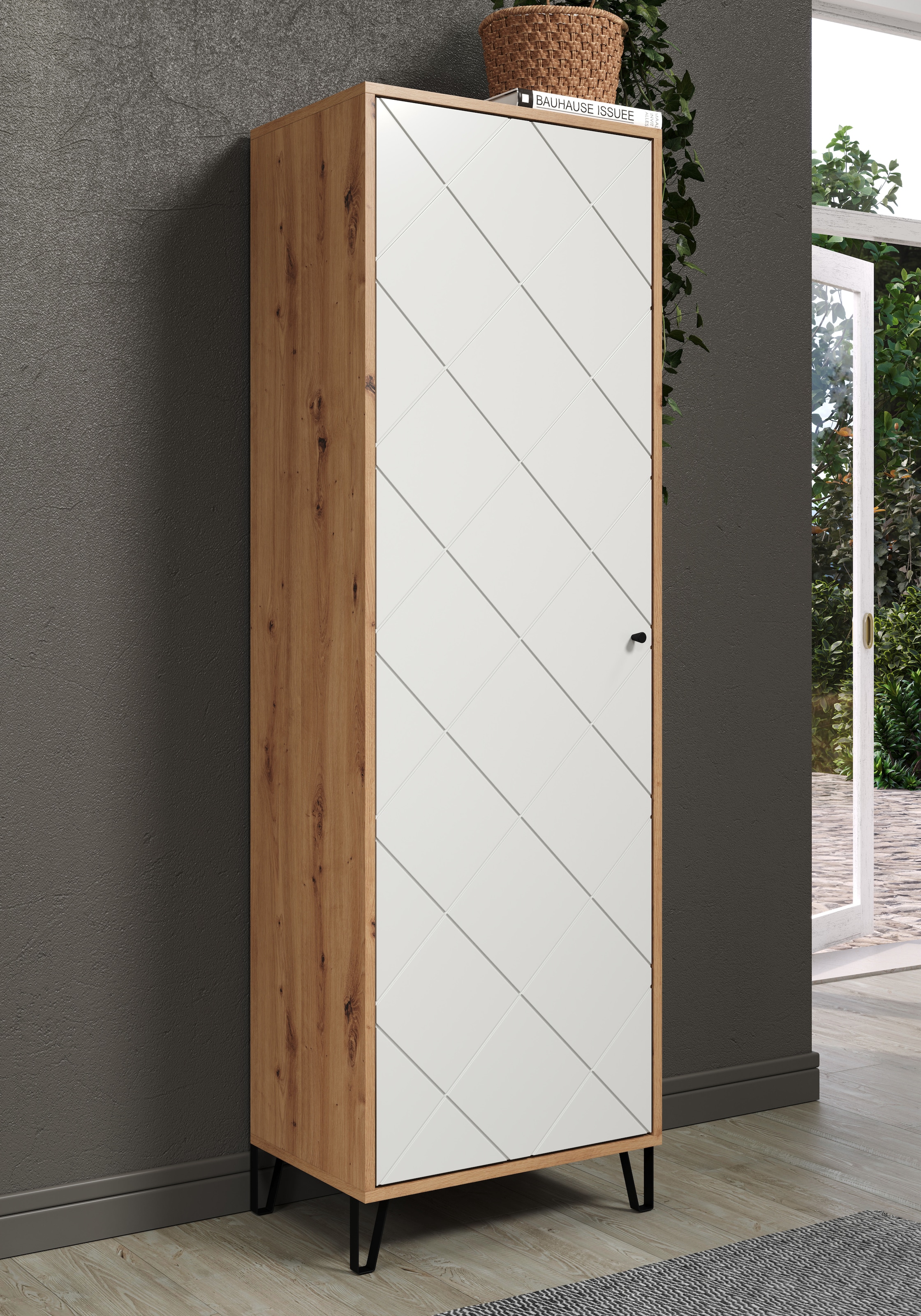 Places of Style Garderobenschrank "Tarragona", (1 St.), Garderobenschrank m günstig online kaufen