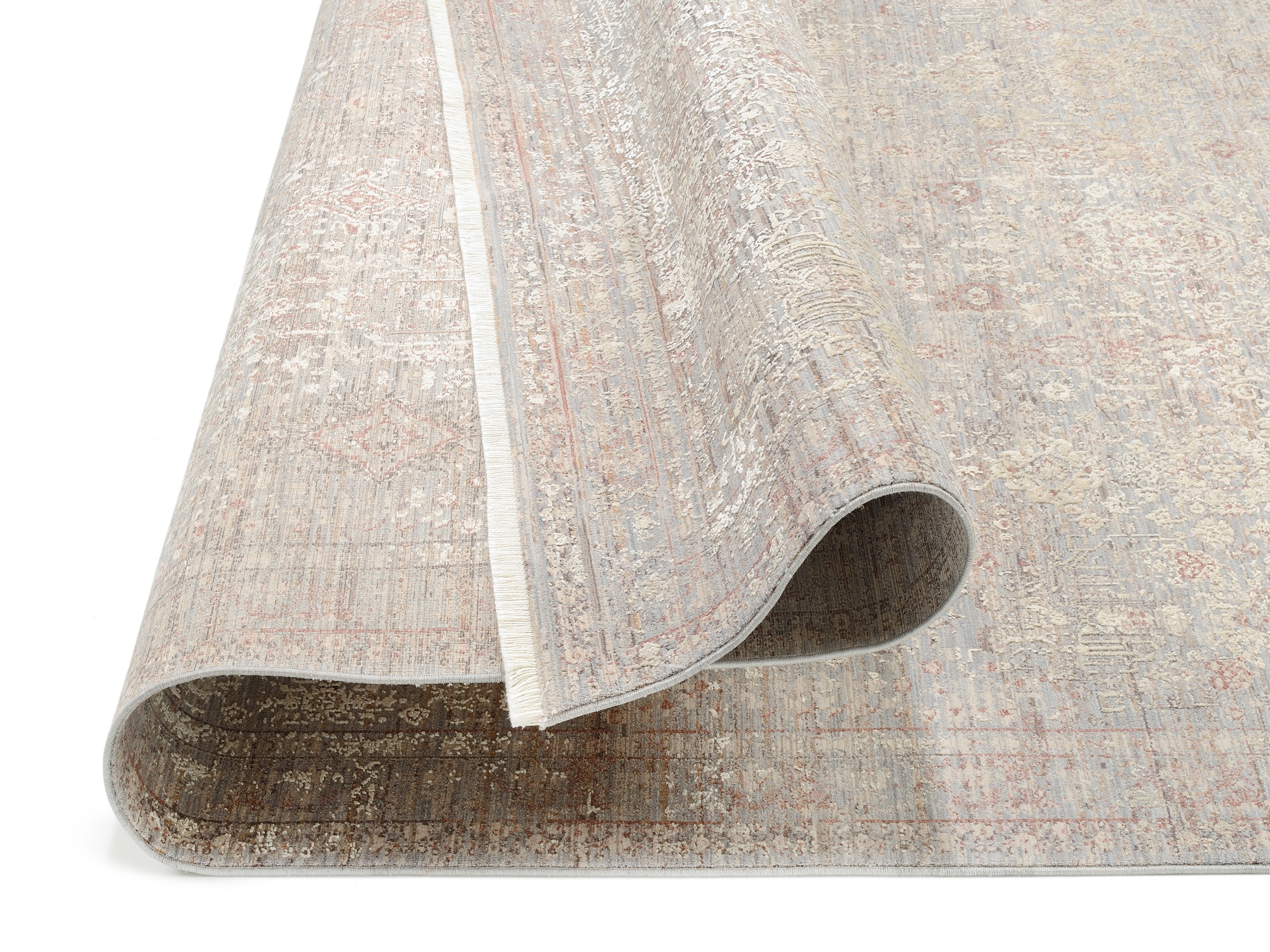 OCI DIE TEPPICHMARKE Teppich »FARBEN GRANDE«, rechteckig, Klassisches Muster, eingefasst, in 3-D-Optik