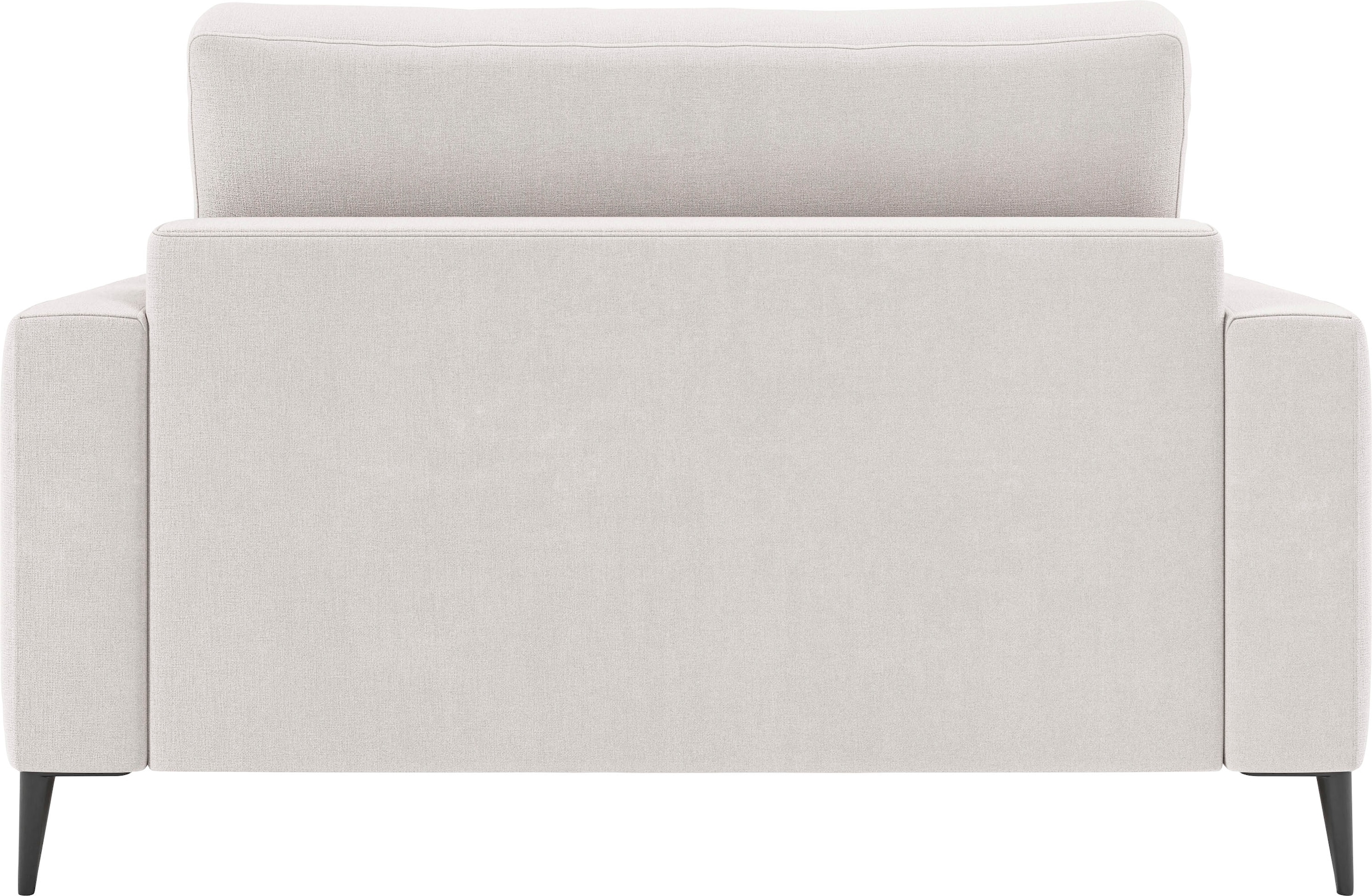 INOSIGN Chaiselongue »Downtown Loungemöbel zum Relaxen, B/T/H: 132/170/84 cm«, auch in Bouclé, Cord und Easy care - leicht mir Wasser zu reinigen