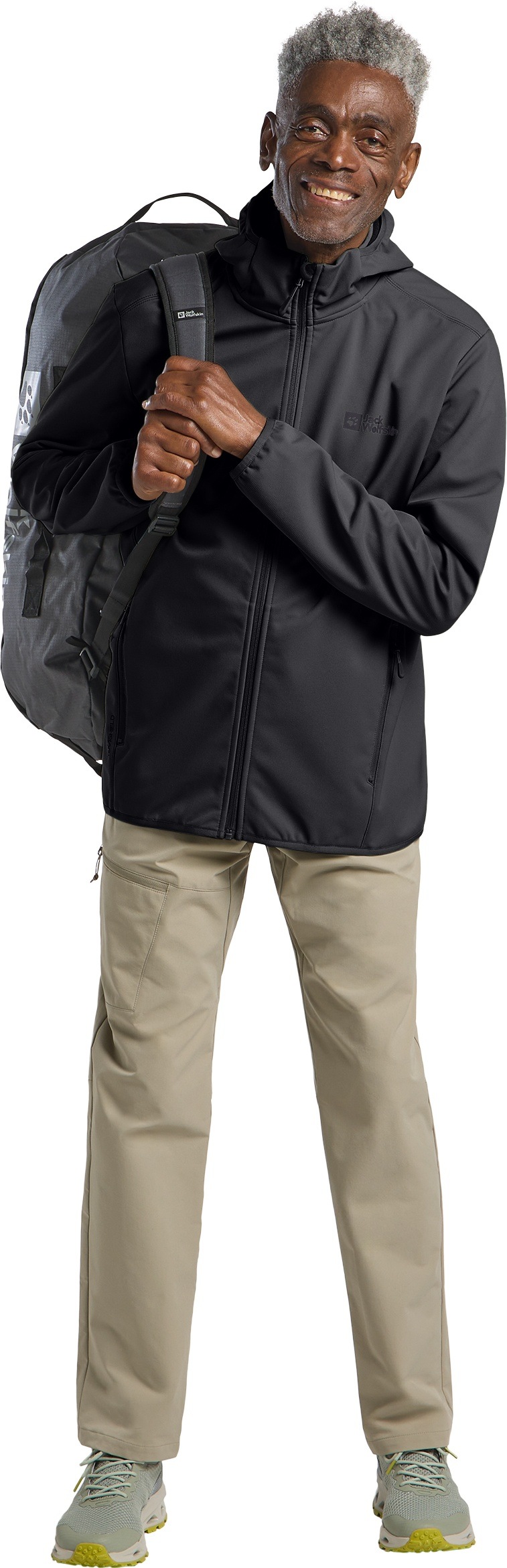 Jack Wolfskin Softshelljacke »BORNBERG HOODY M«, mit Kapuze