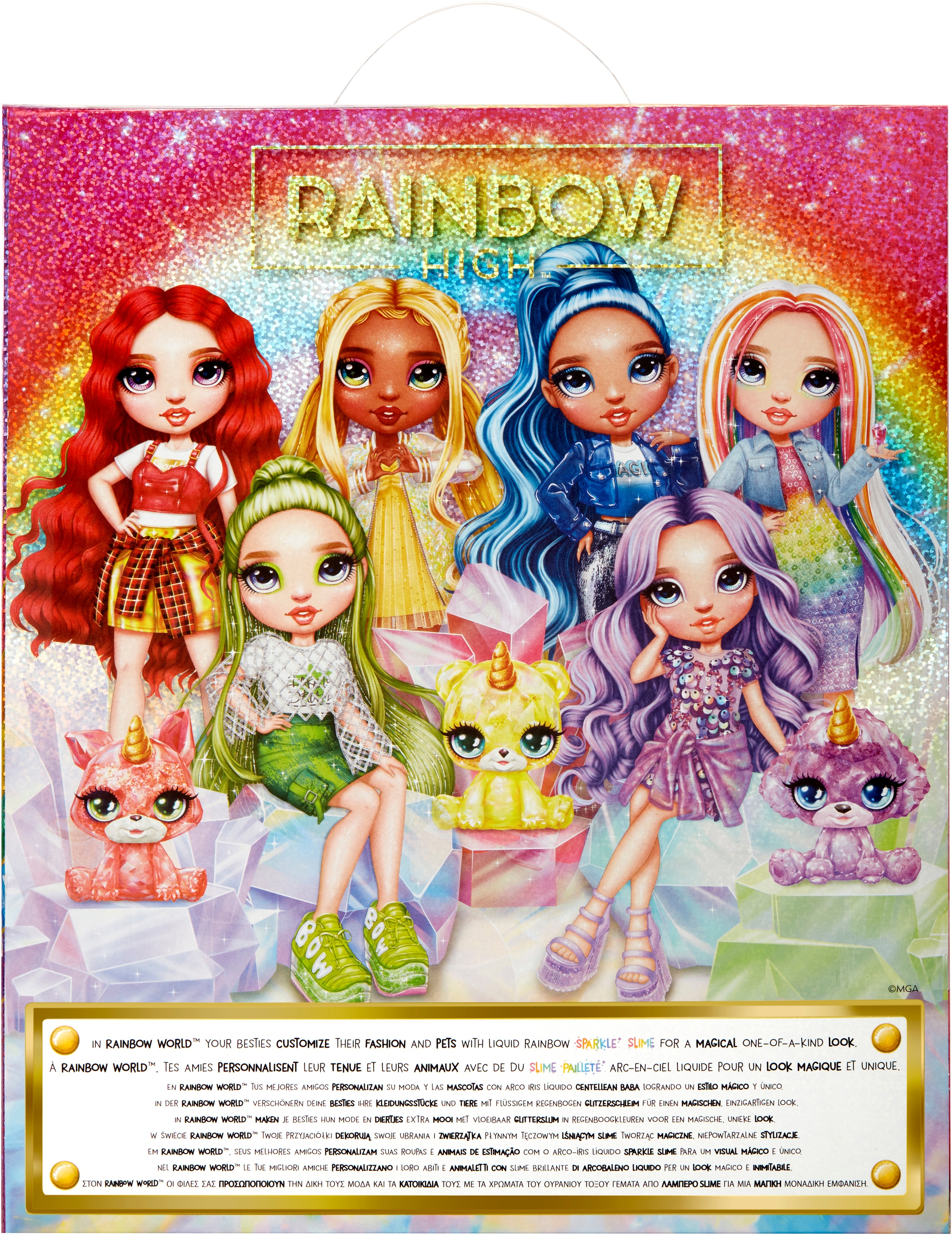 RAINBOW HIGH Anziehpuppe »Classic Rainbow Fashion Doll - Violet (purple)«