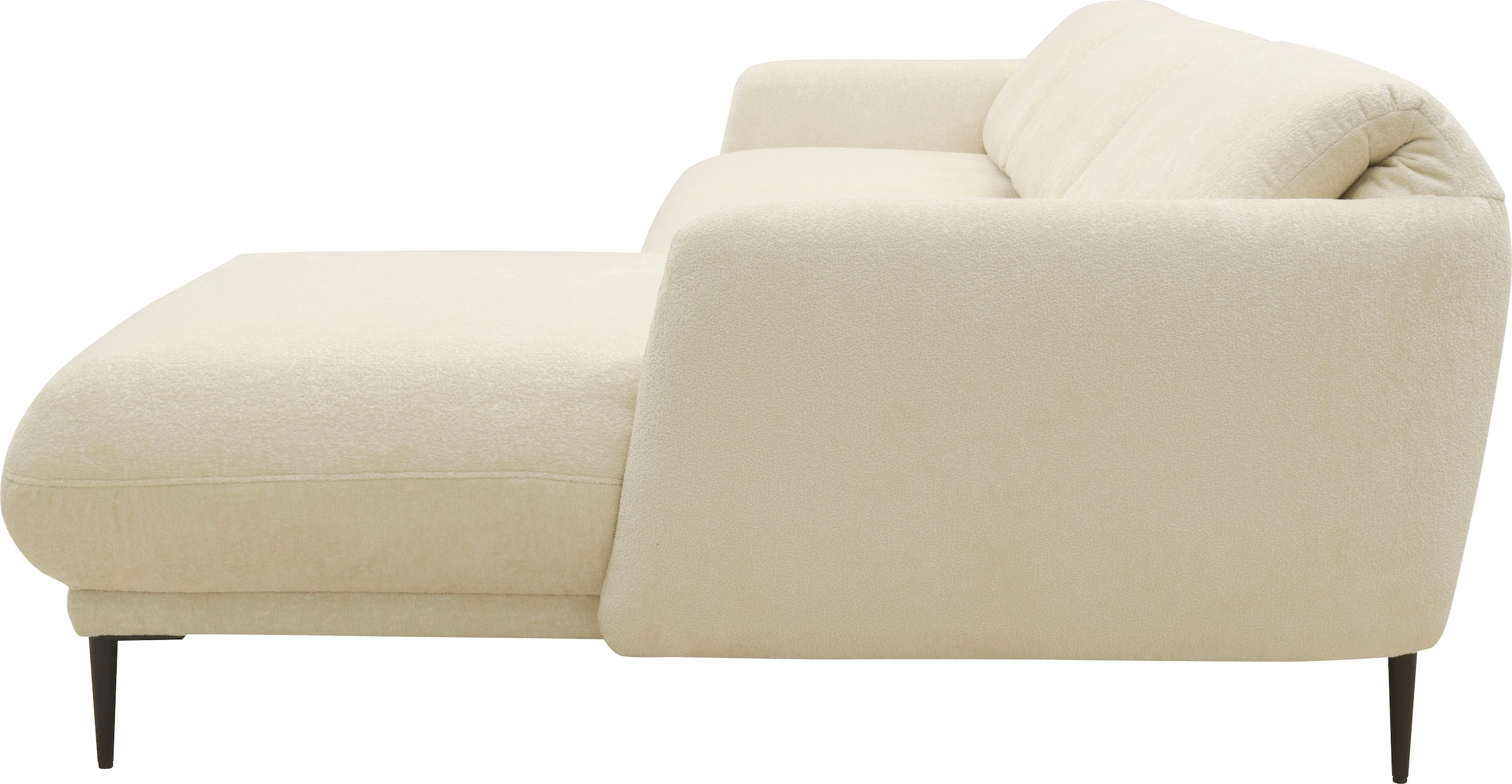 andas Ecksofa »Skovsende Sitzbreite 245 cm, Rückenlehne stufenlos hochklappbar für«, individuellen Sitzkomfort Kopfteilverstellung, L-Form