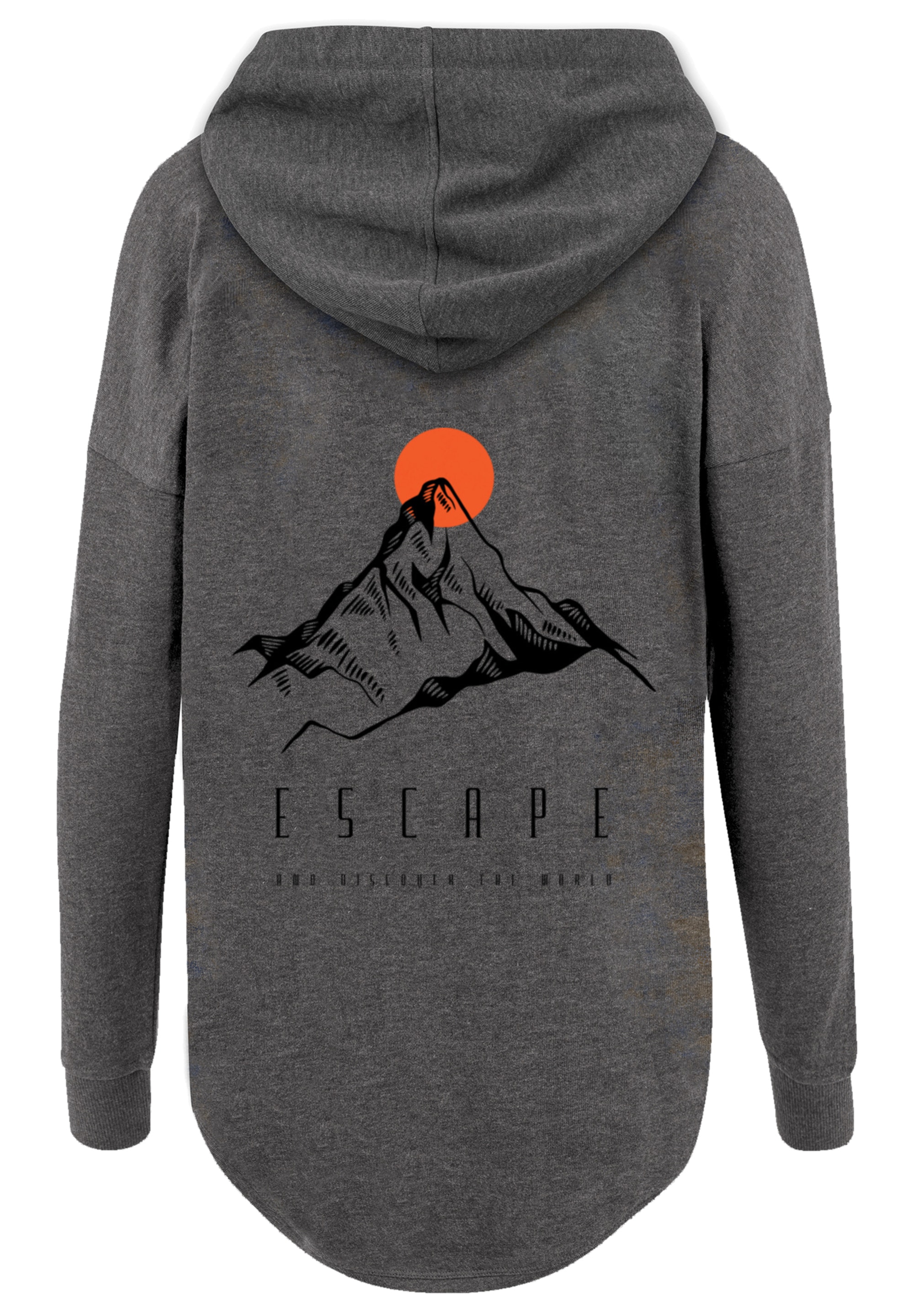 F4NT4STIC Kapuzenpullover »Oversize Escape Discover the World Mountain«, Premium Qualität, ESCAPE Collection