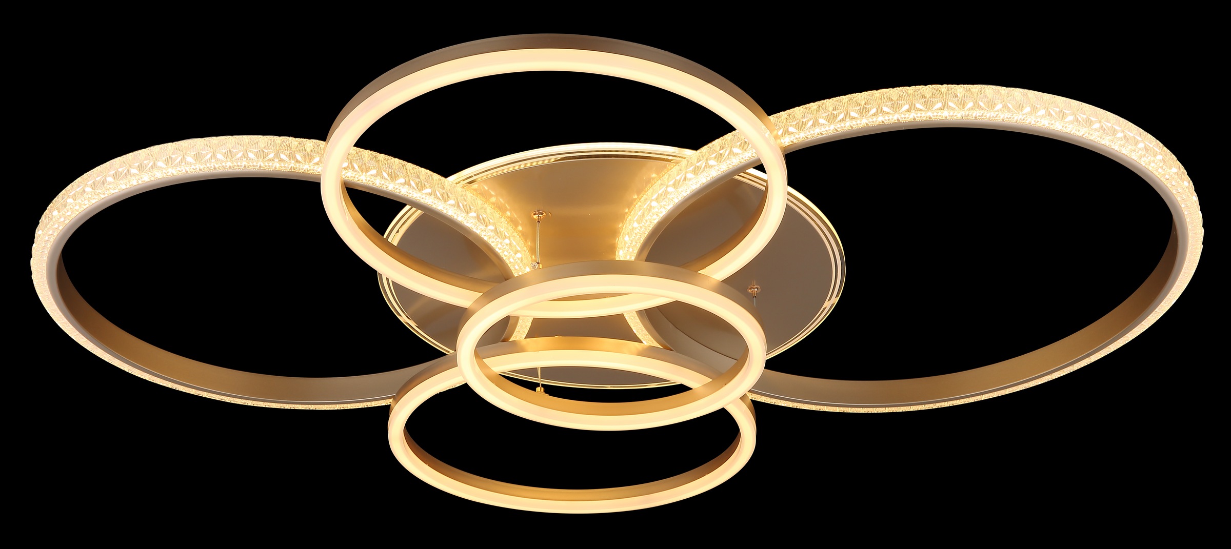 GLOBO LIGHTING Deckenleuchte »LORELEI« LED-Modul 1 Stk. Warmweiß Deckenlampe Wohnzimmer-Leuchte Schlafzimmer-Leuchte Flur Küche