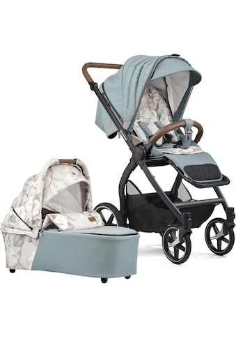 Kombi-Kinderwagen »FX4 Soft+ mit Aufsatz Swing schwarz, aqua mint«