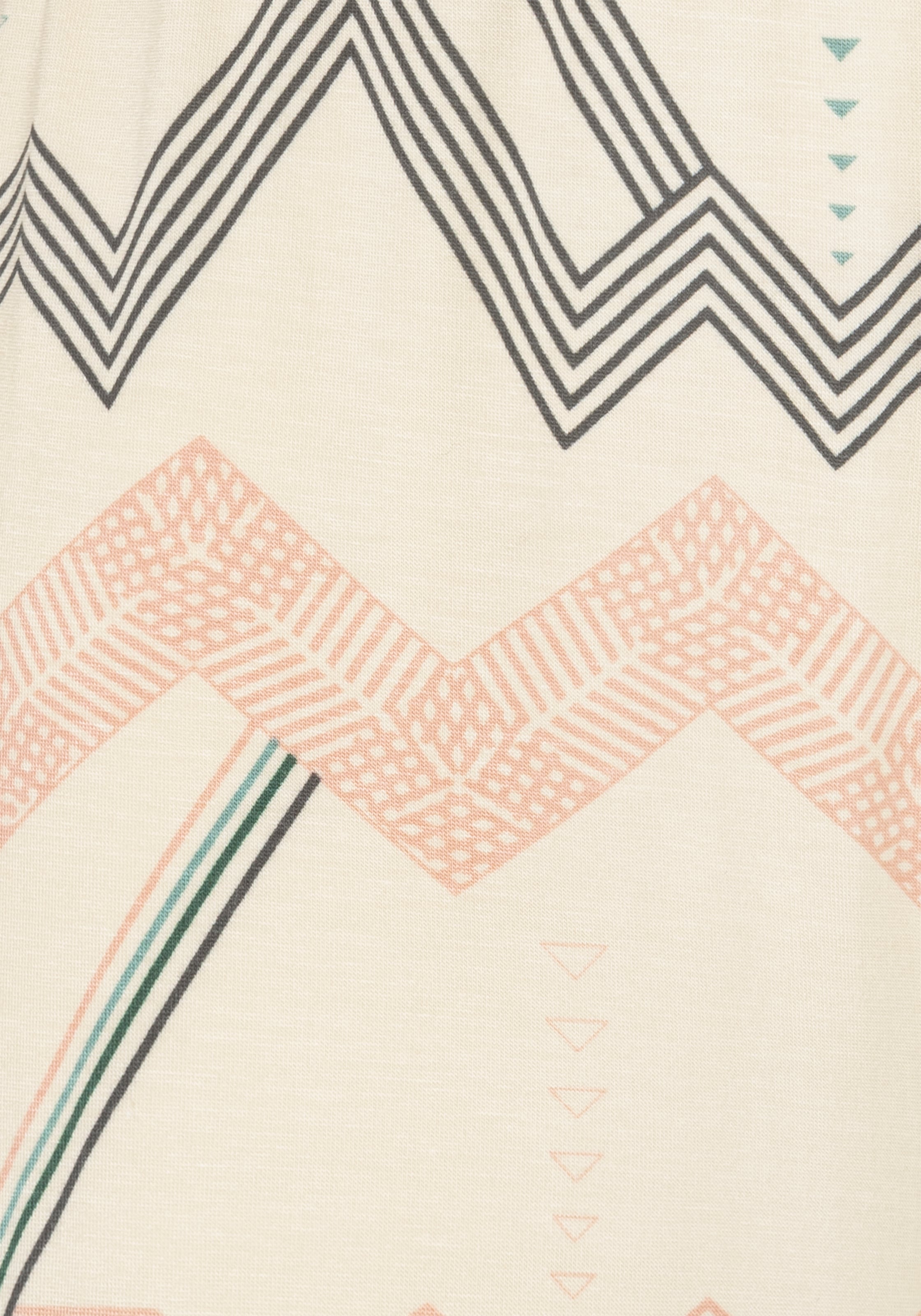 Zick-Zack bestellen Pyjamashorts, online mit Muster BAUR | grafischem LASCANA