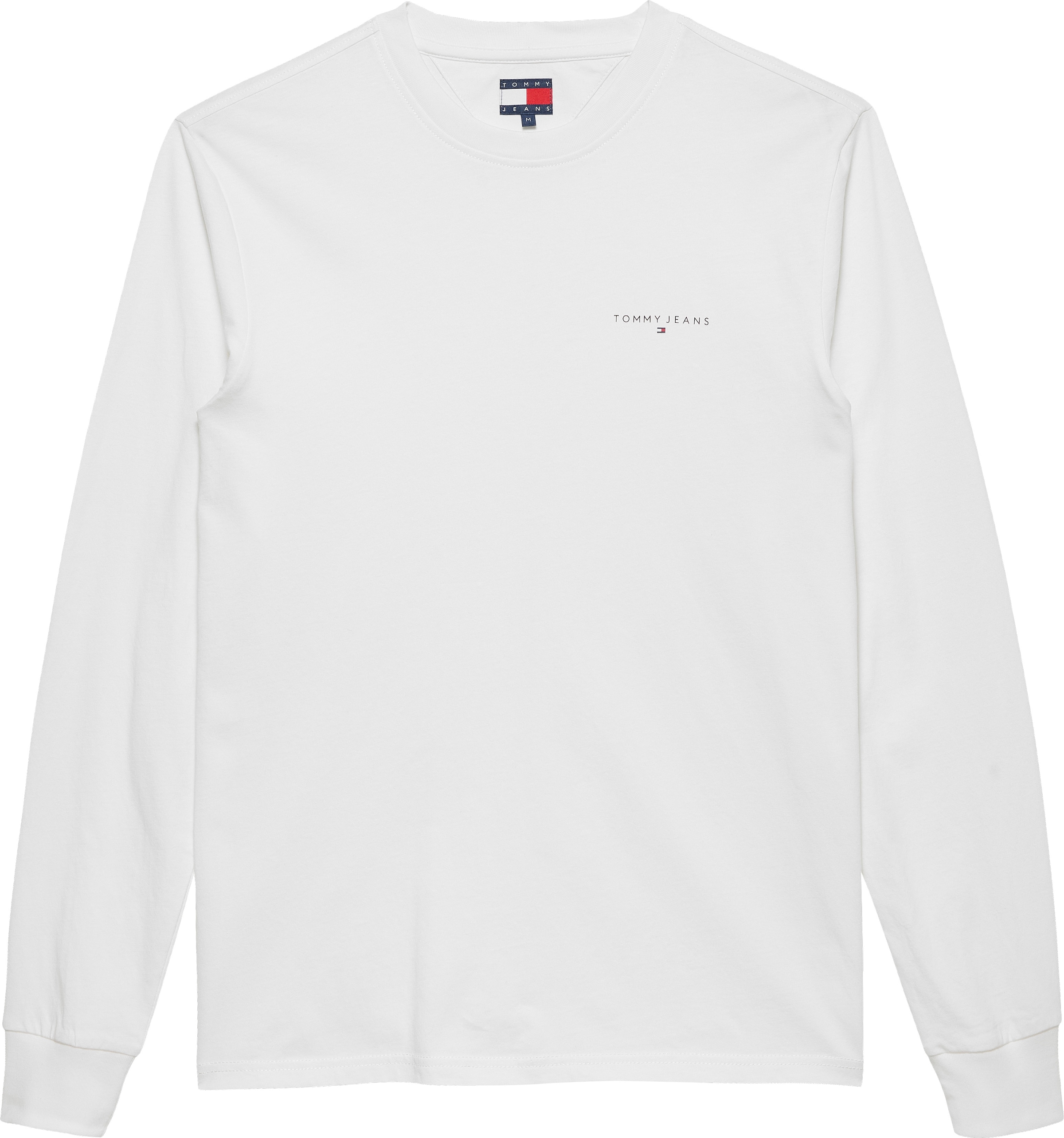 Tommy Jeans Langarmshirt »TJM SLIM CHEST LINEAR LS TEE EXT«, Mit Rundhalsausschnitt