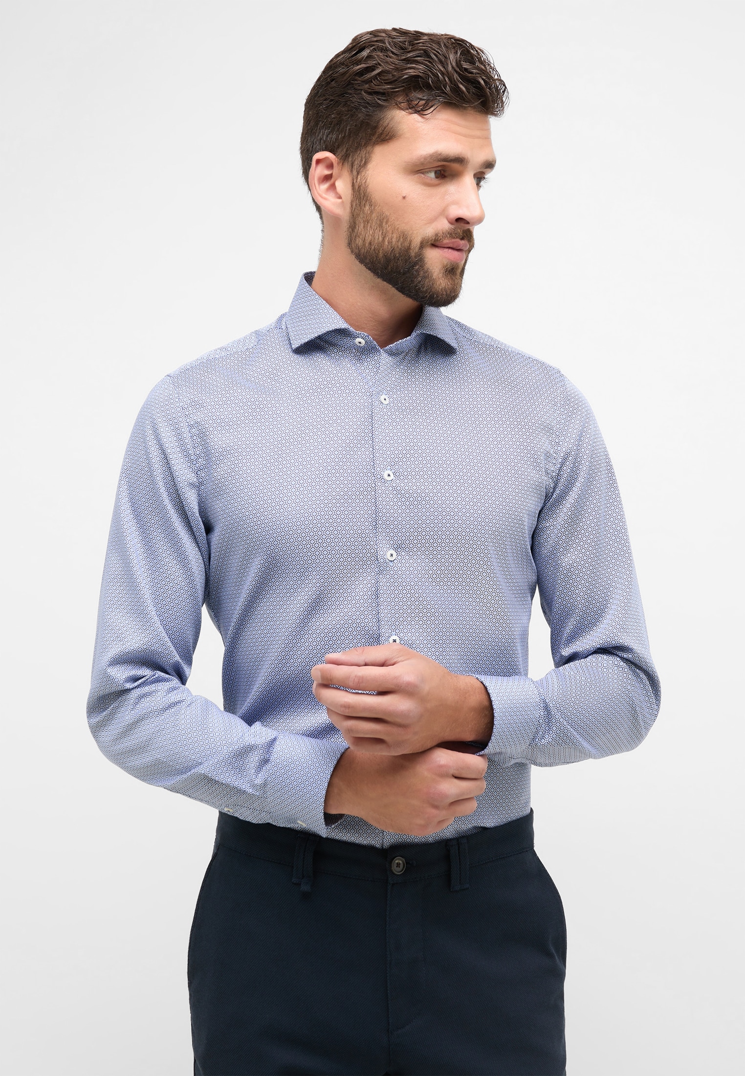 Eterna Langarmhemd "SLIM FIT" günstig online kaufen