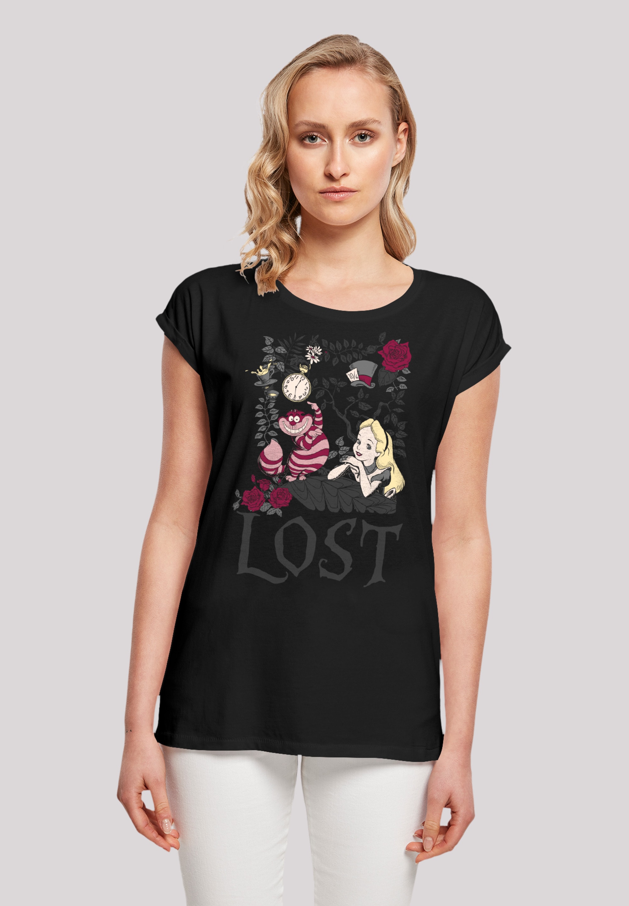F4NT4STIC T-Shirt »Disney Alice im Wunderland Lost«, Premium Qualität  kaufen | BAUR