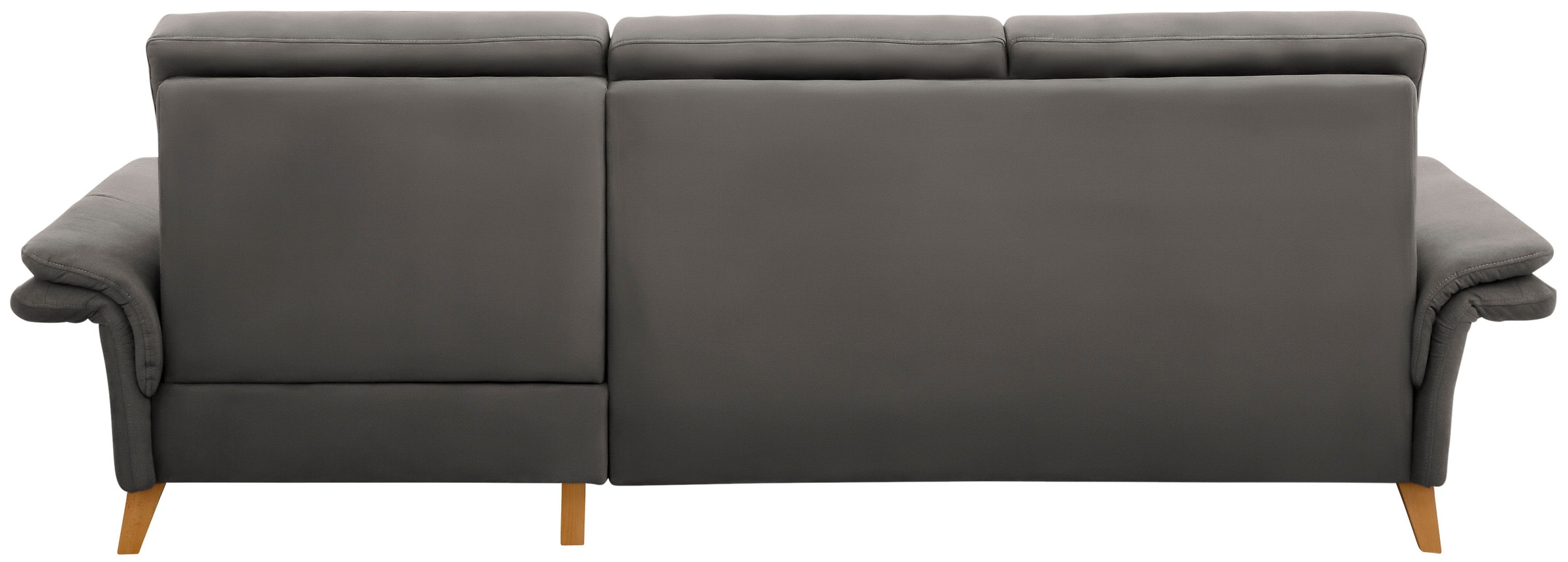 Ecksofa HOME AFFAIRE "Westerland L-Form", grau, B:252cm H:90cm T:162cm, 98% Polyester 2% Polyamid, Sofas, Ecksofa, Federkern-Polsterung, wahlweise mit Bettfunktion, Bettkasten 9