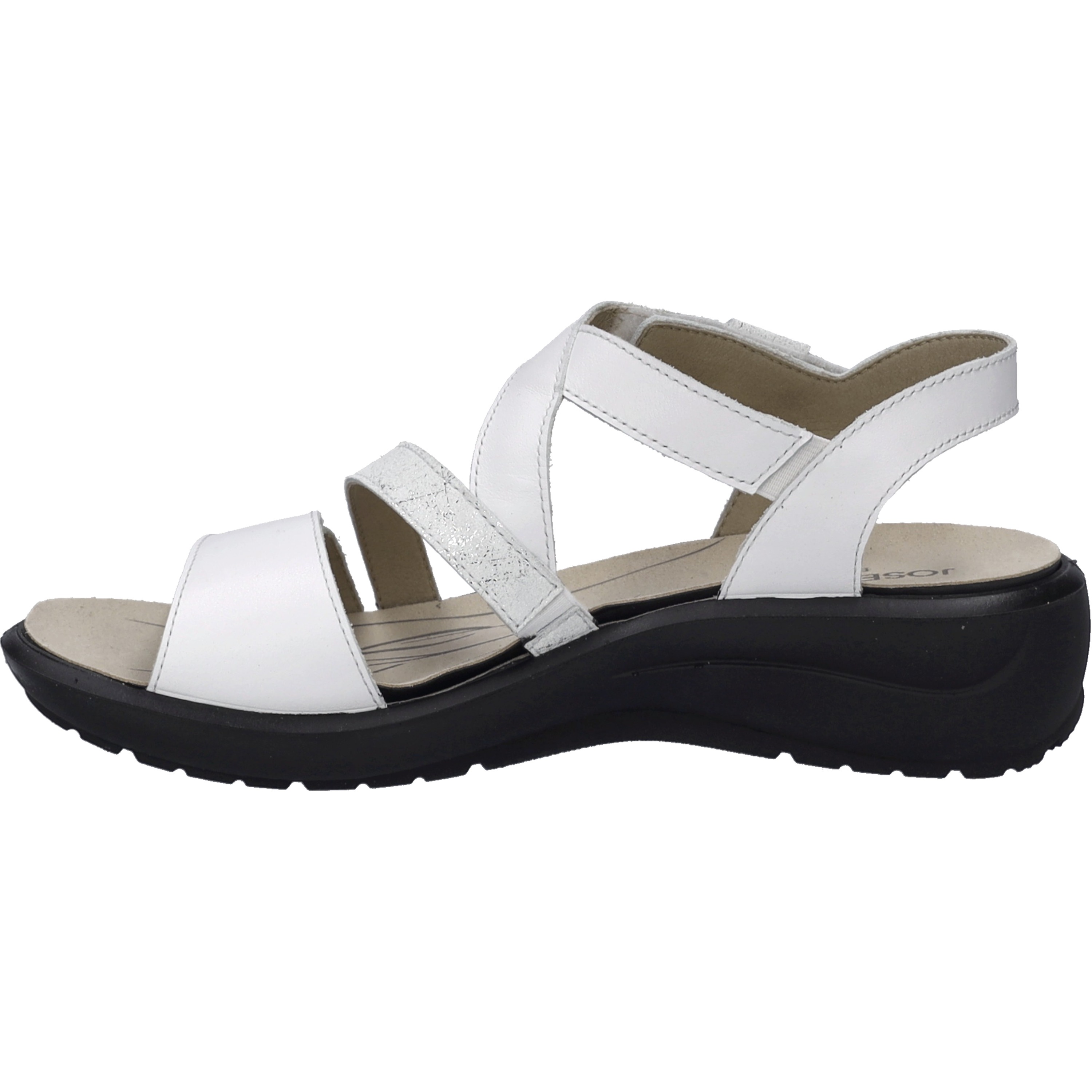 Thumbnail - Josef Seibel Sandale "Annecy 12, weiss-silber"