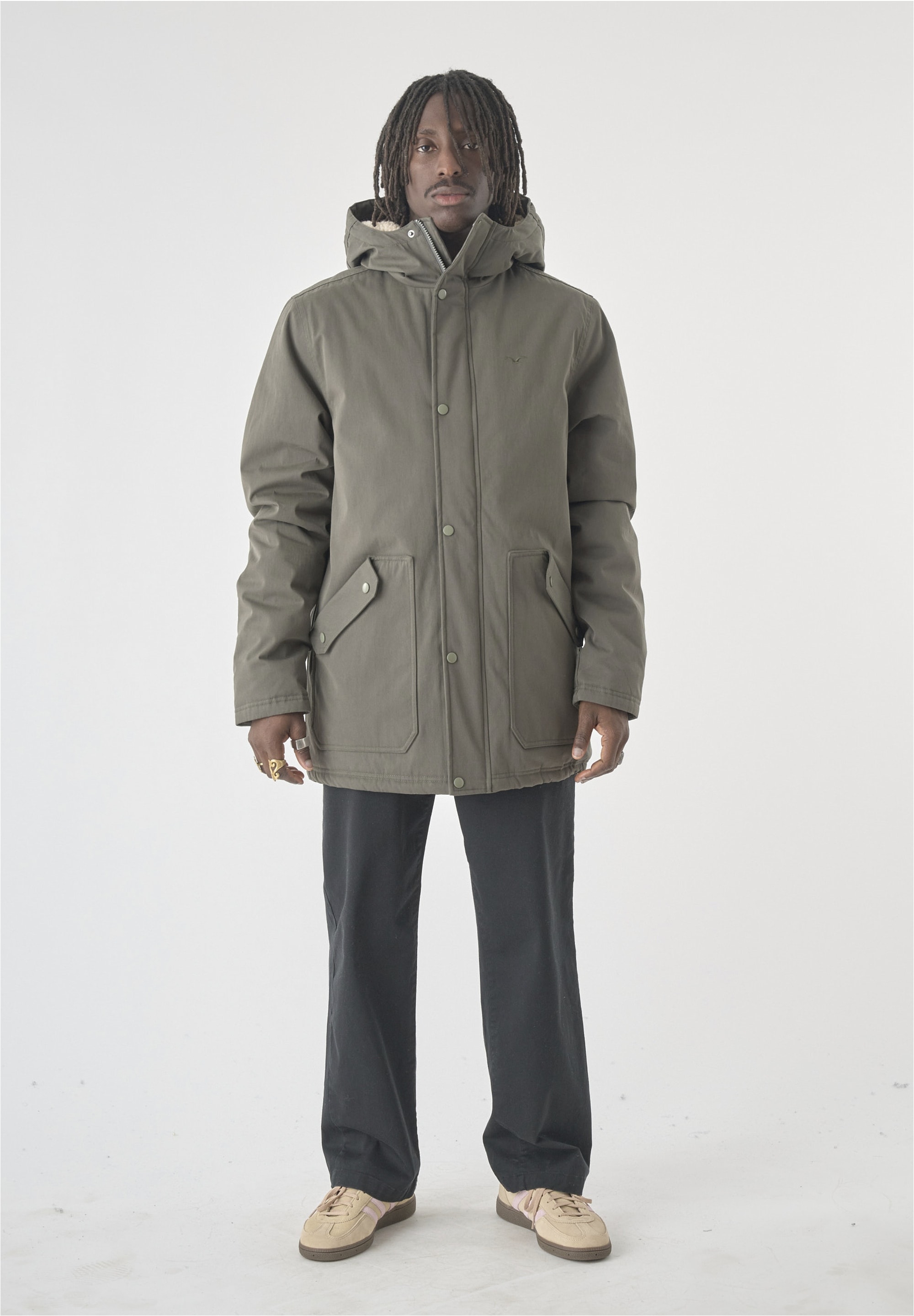 Cleptomanicx Parka »Winter Jacket Larum Original«, mit lockerem Schnitt