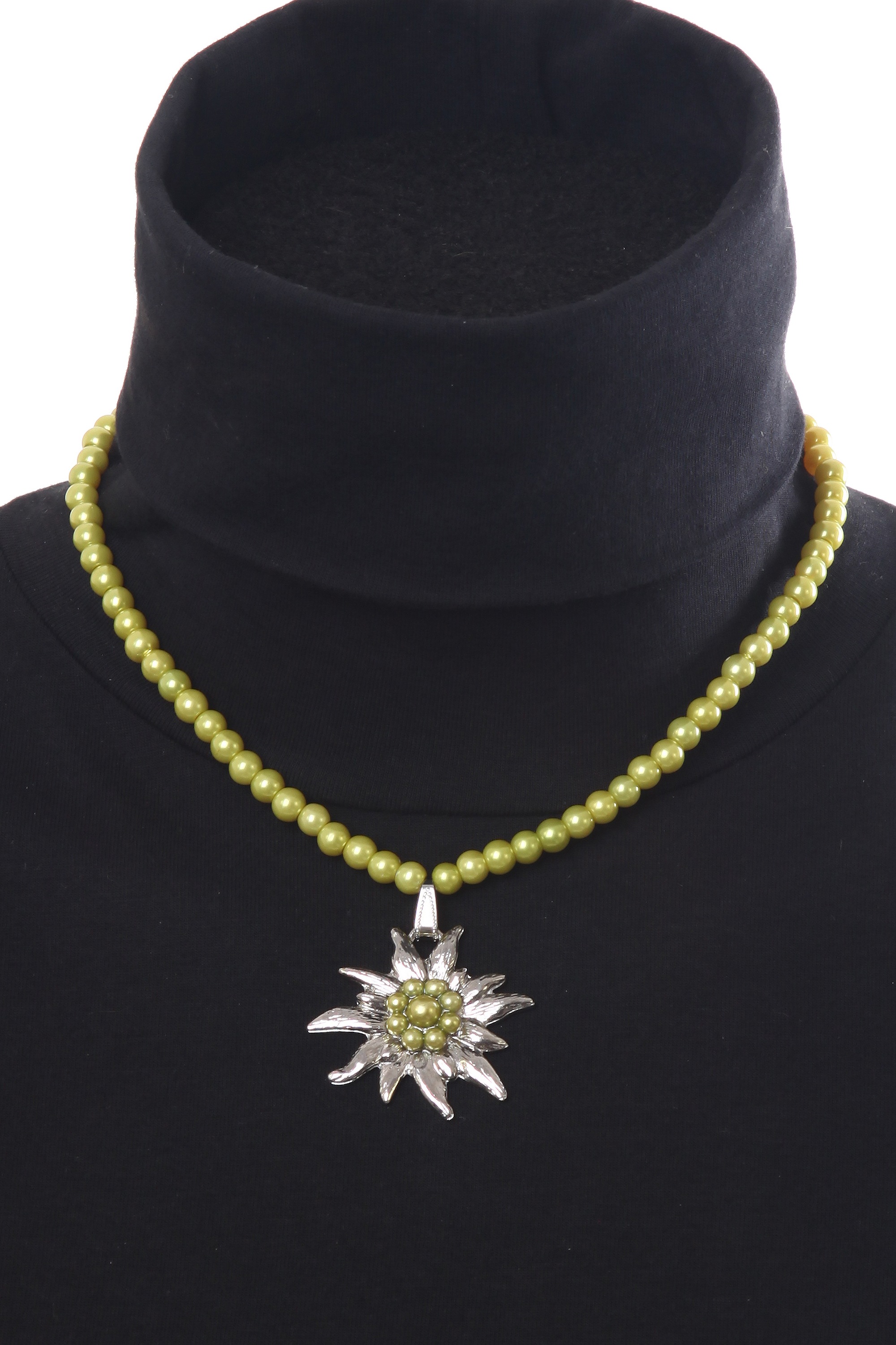 Allgäu Rebell Kette mit Anhänger »Trude« Glasperlenkette