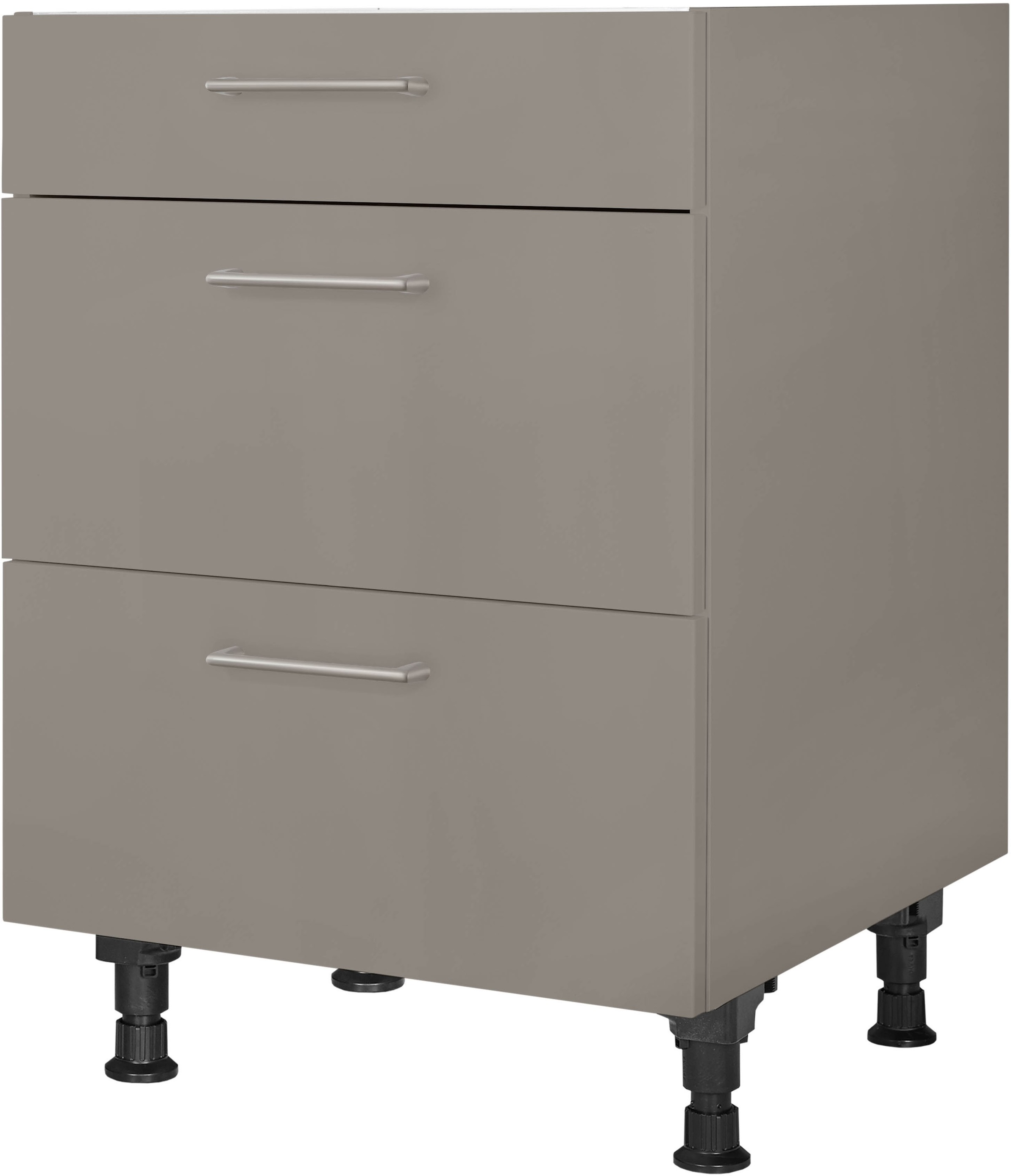 nobilia Kochfeldumbauschrank ""Laser", vormontiert, mit Schubkasten und Aus günstig online kaufen