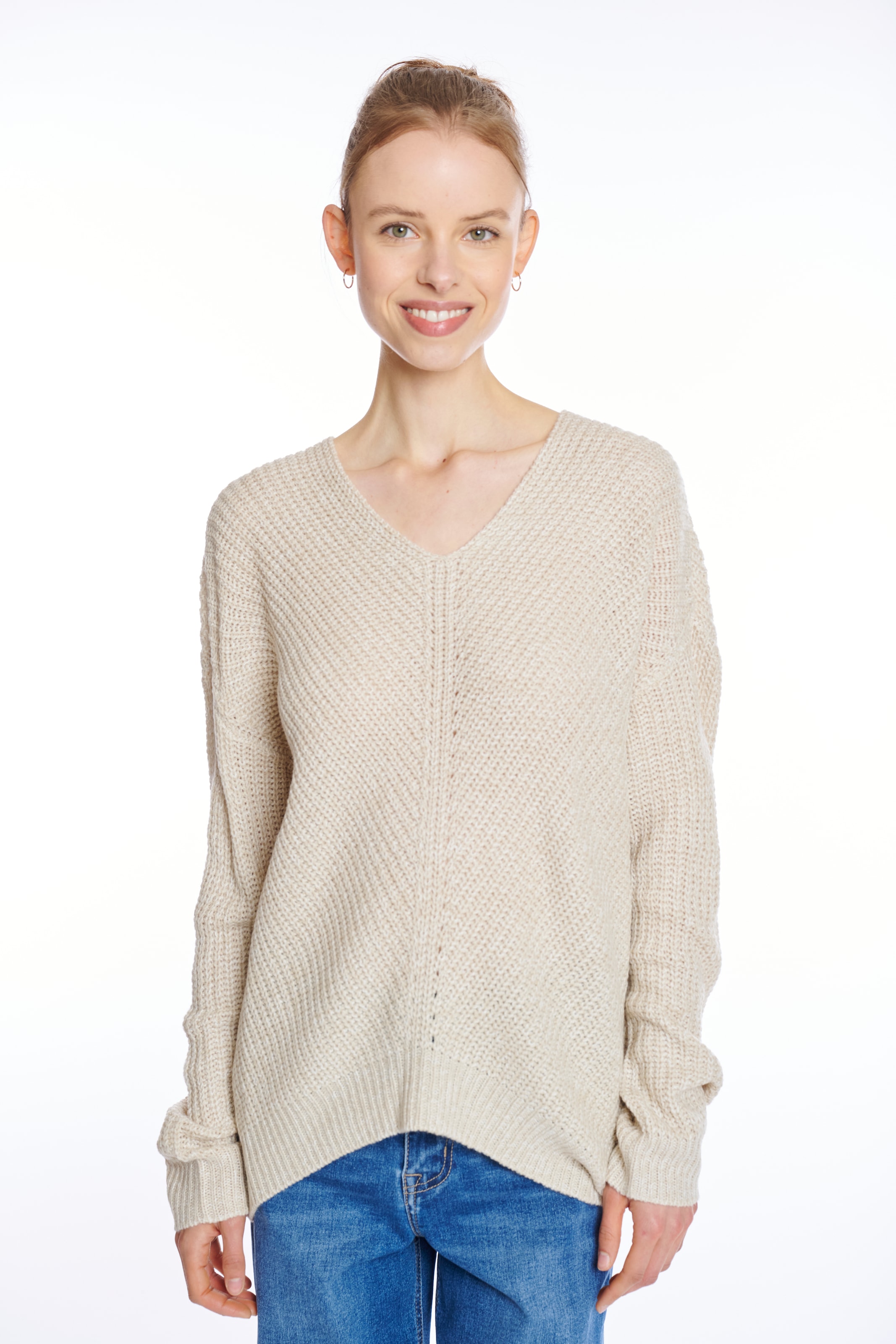 HaILY’S Strickpullover "LS P VK Pi44pa" günstig online kaufen