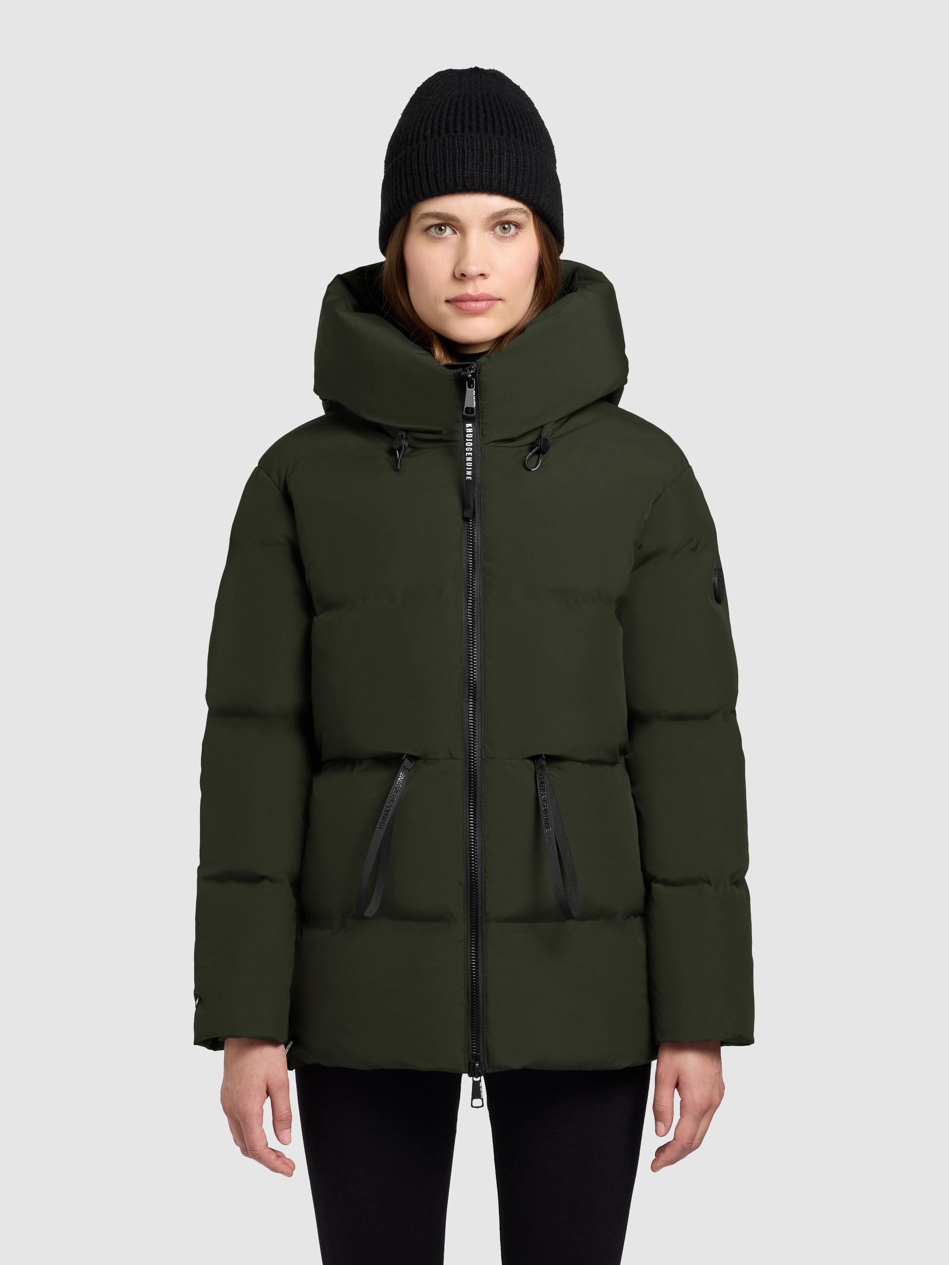 khujo Steppjacke »ELLIS«, mit Kapuze