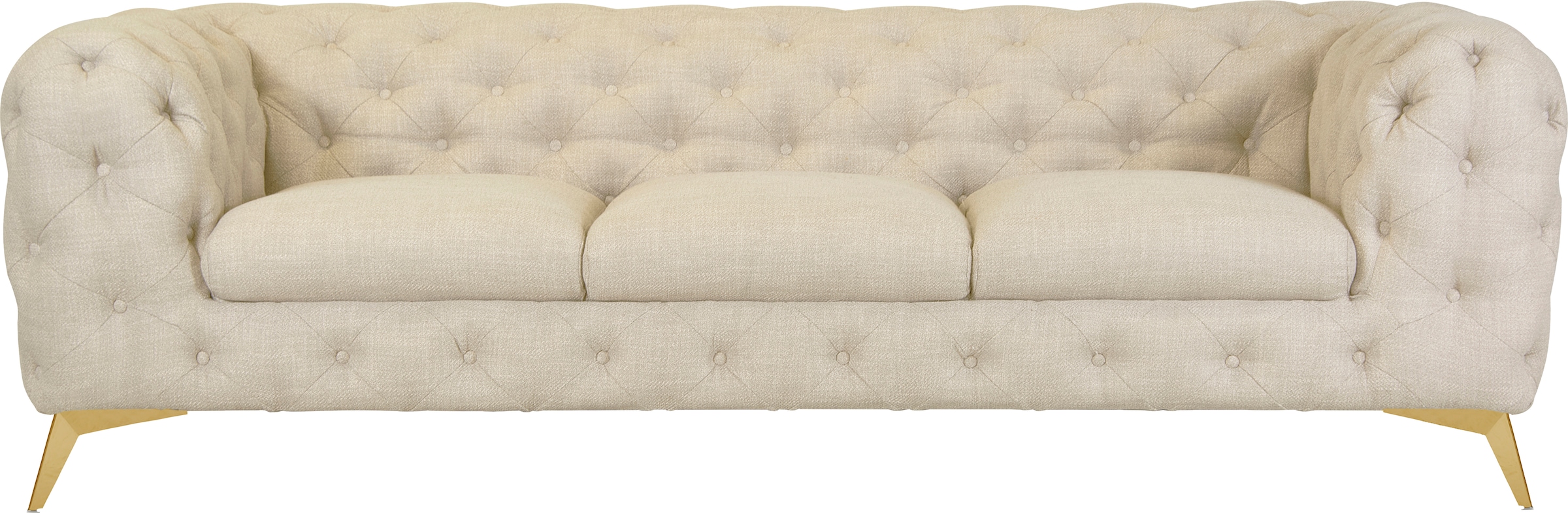 Home affaire Chesterfield-Sofa "Glynis" aufwändige Knopfheftung, moderne Ch günstig online kaufen