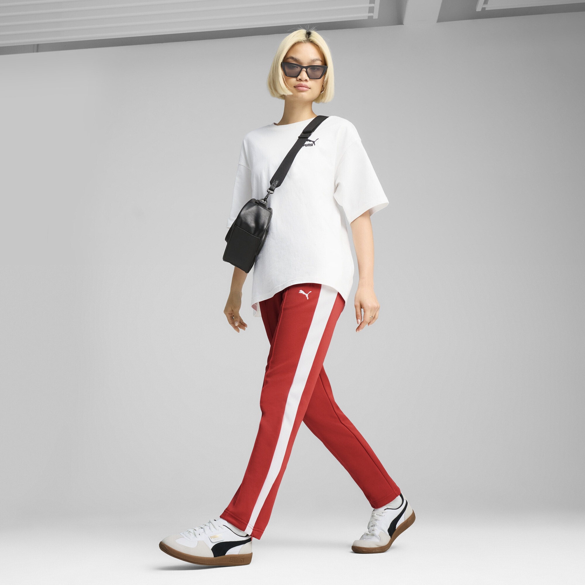 PUMA Sporthose »T7 ALWAYS ON Slim Fit Trainingshose Damen«